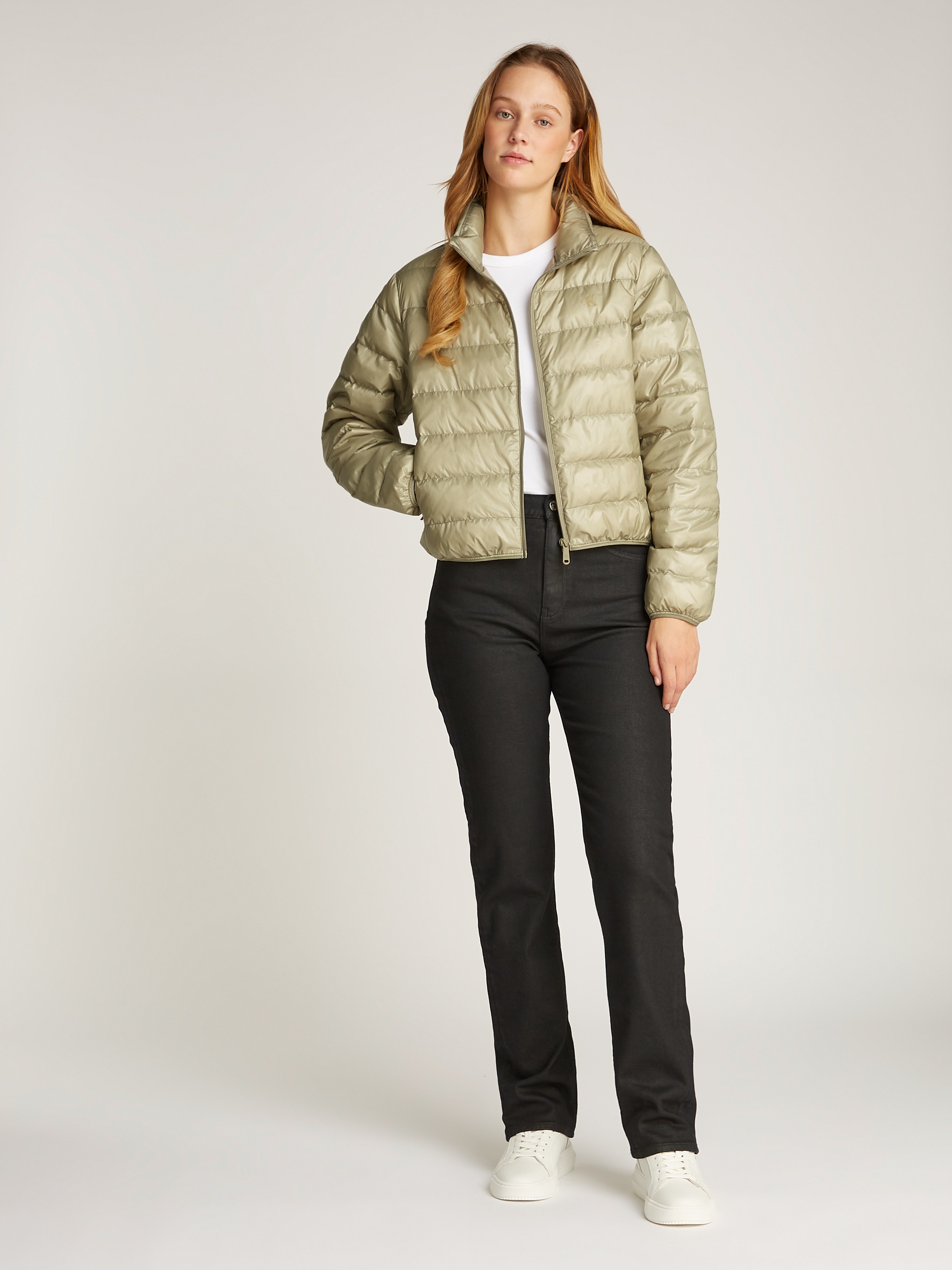 Calvin Klein Jeans Steppjacke »UL DOWN SHINE PUFFER«, mit Logodruck