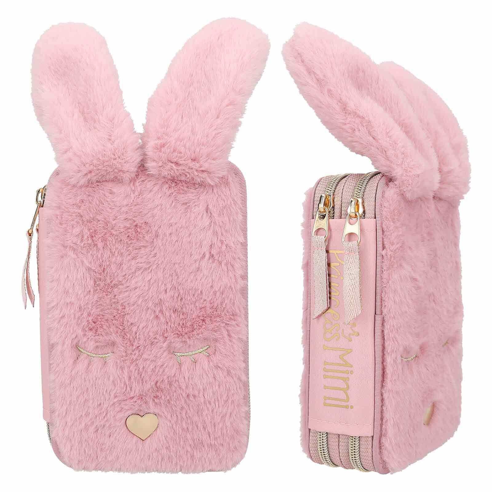 Depesche Buntstift »2-Fach Federtasche Bunny Ballet Princess Mimi 19 x 12,5 cm rosa«