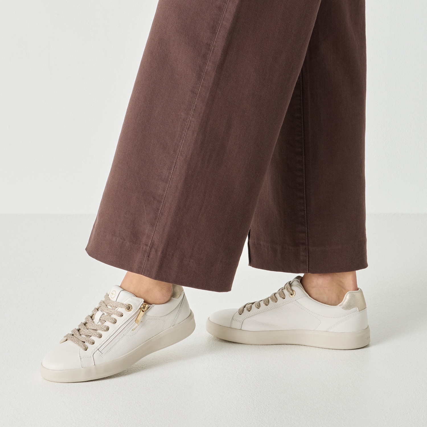 Tamaris Plateausneaker  Schnürer, Halbschuh, Freizeitschuh mit Außenreißverschluss