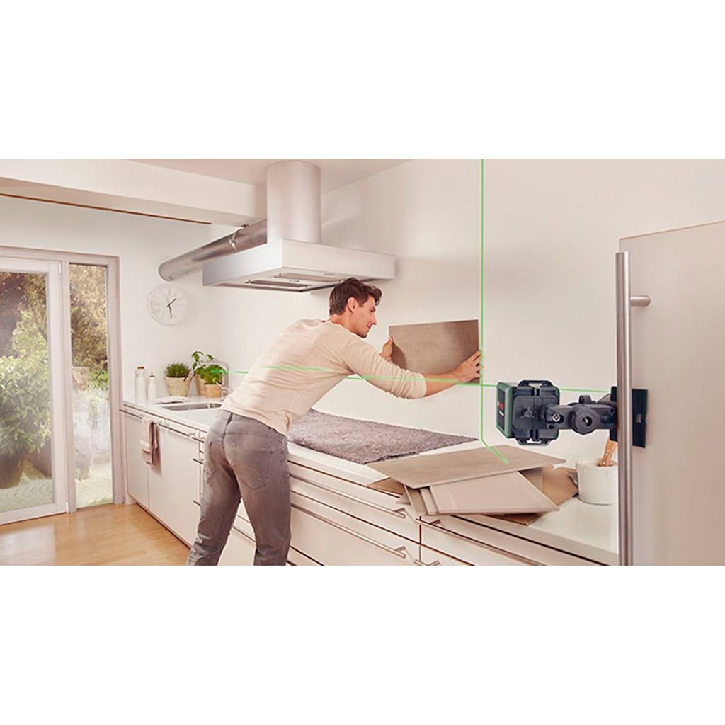 Bosch Home & Garden Kreuzlinienlaser »Quigo Green«