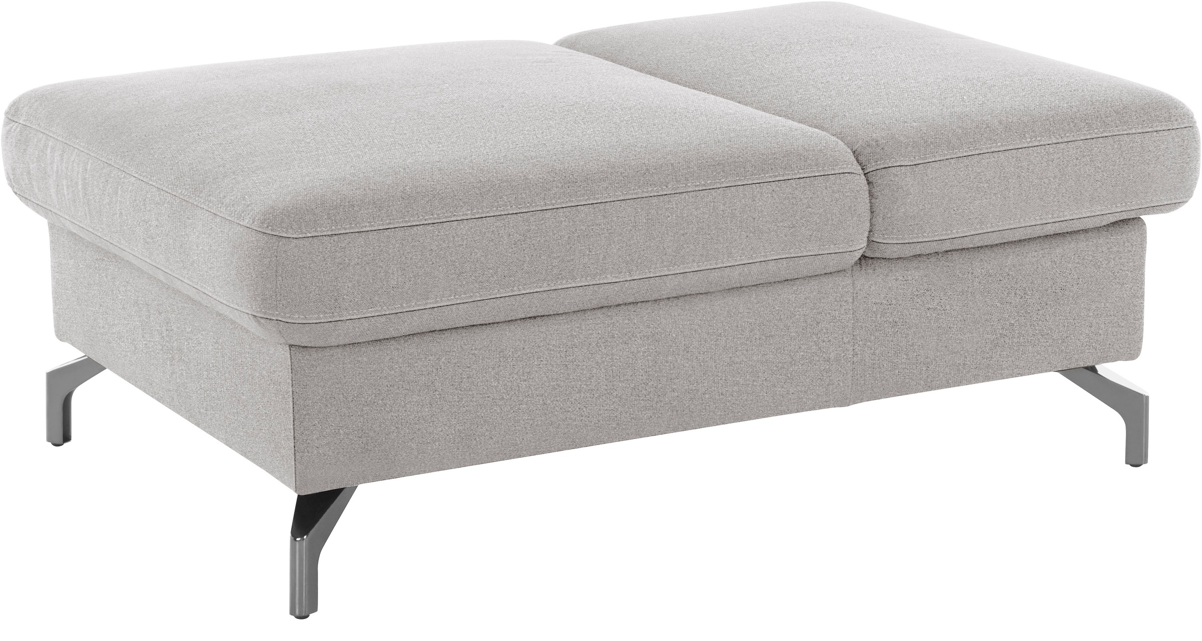 sit&more Hocker »Brisbane«, Fußhöhe 12 cm, mit Federkern und Klappfunktion