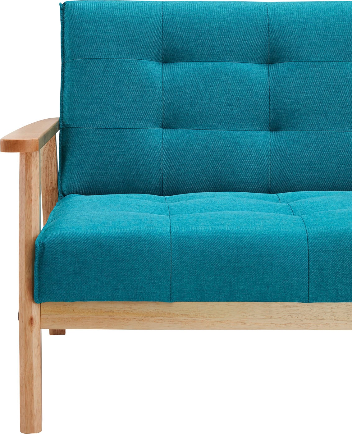 SalesFever Schlafsofa »Skagen, Sofa, 3-Sitzer«, mit Holzgestell, 60° Relax- und Schlaffunktion, Breite 190 cm