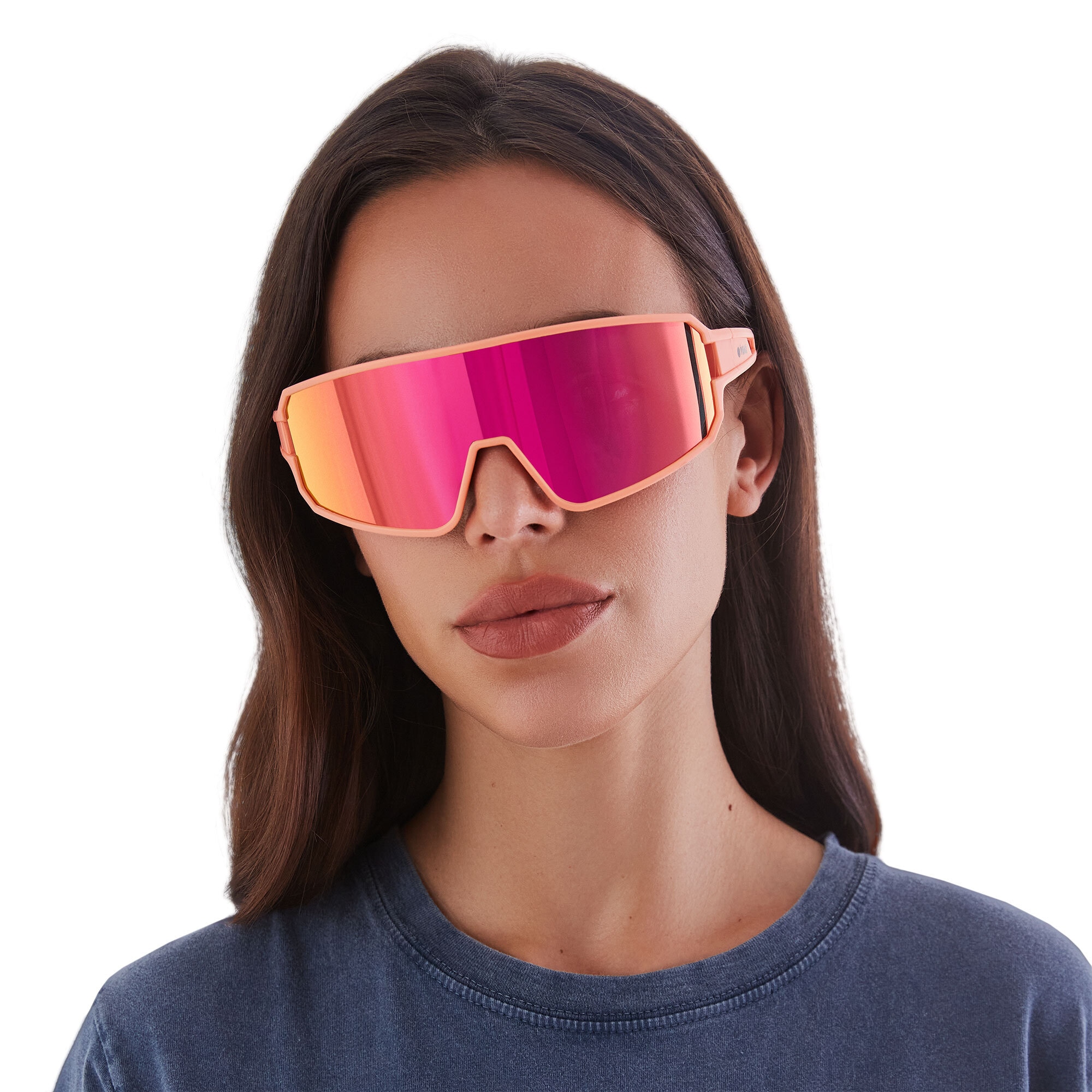 YEAZ Sportbrille »Sport-Sonnenbrille Red/Pink SUNWAVE«