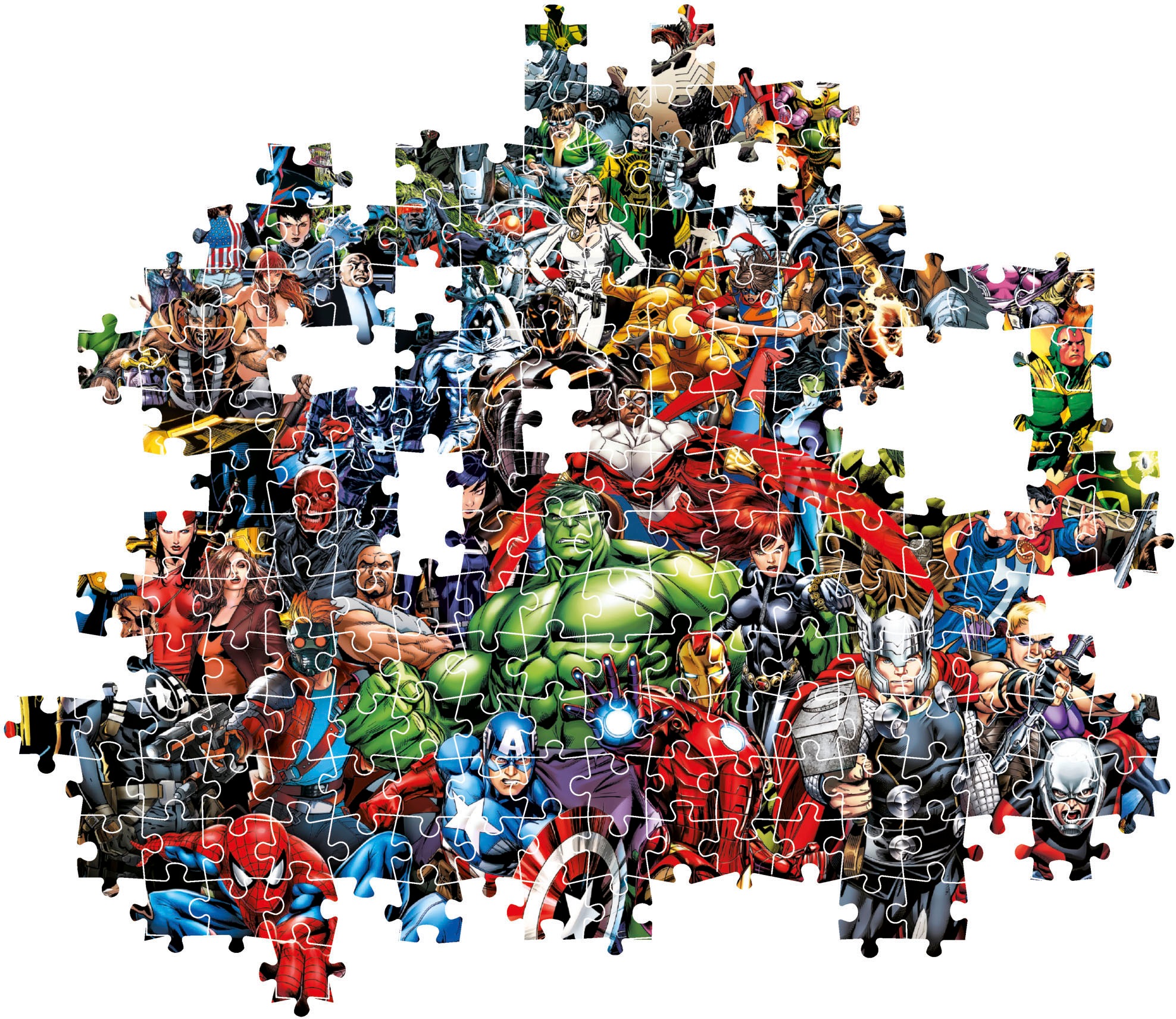 Clementoni® Puzzle »Impossible, Marvel Universe Compact, mit neuer Compact Box«, Made in Europe; FSC® - schützt Wald - weltweit