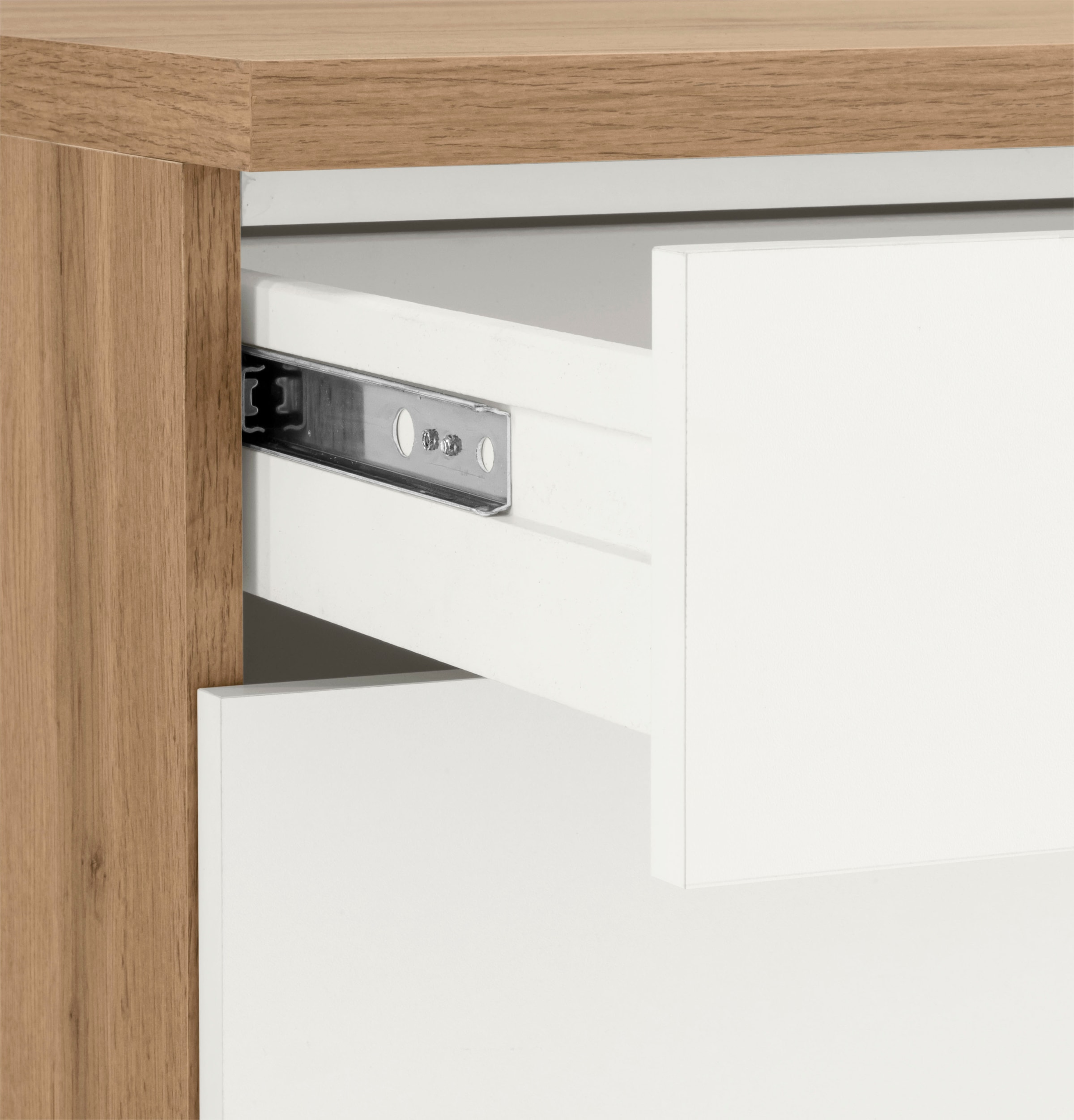 KOCHSTATION Unterschrank »KS-Colmar« 150 cm breit, 2 Schubkästen, 2 Türen, 6 Fächer, für viel Stauraum