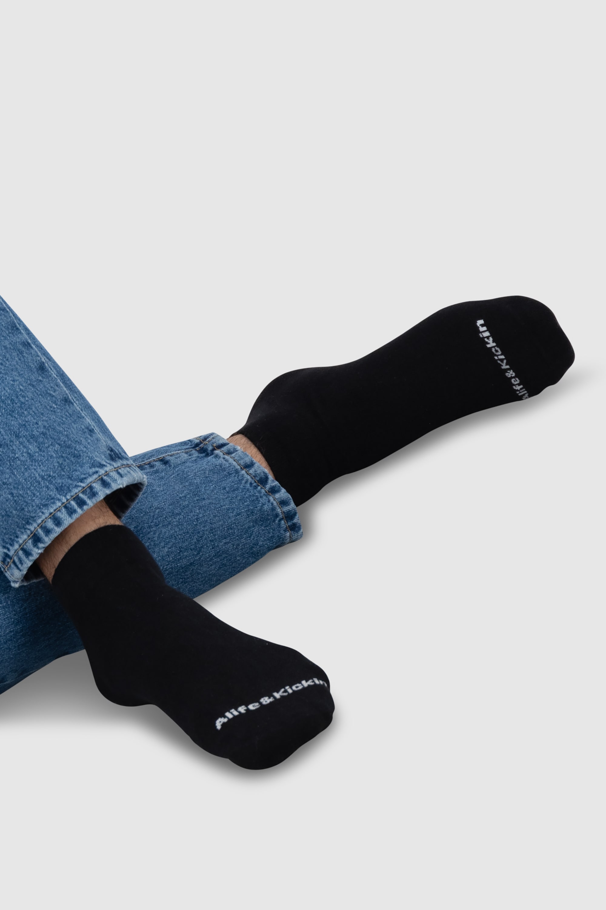 Alife & Kickin Sneakersocken kurze Basic Sneakersocken, aus Baumwolle mit weichem Bund
