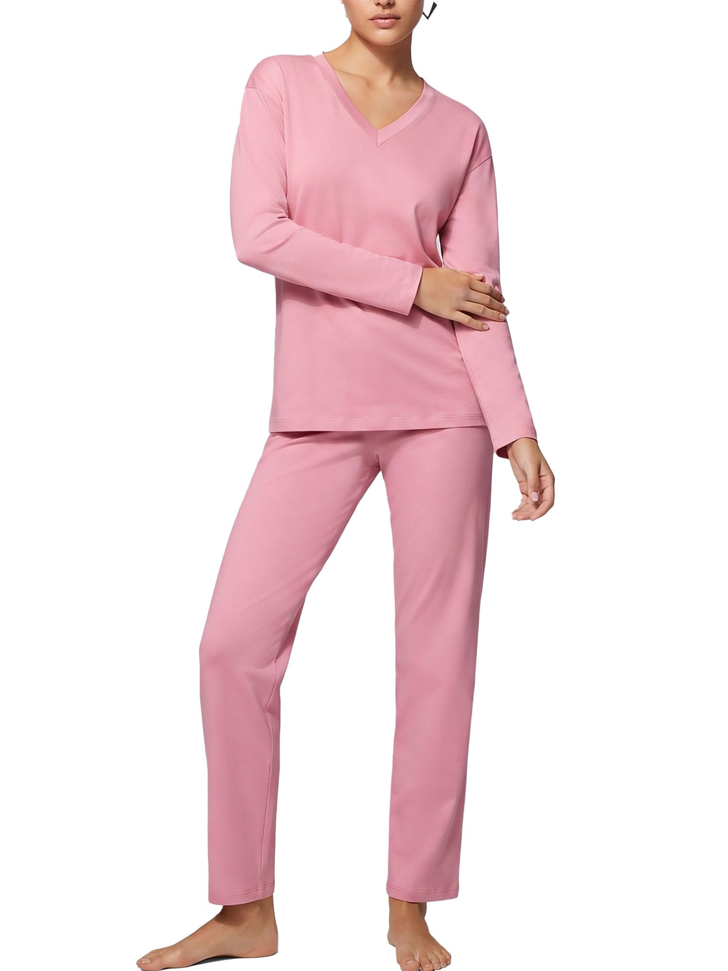 Ammann Schlafanzug »Damen Pyjama Lang Women Nightwear« 1 Stk.