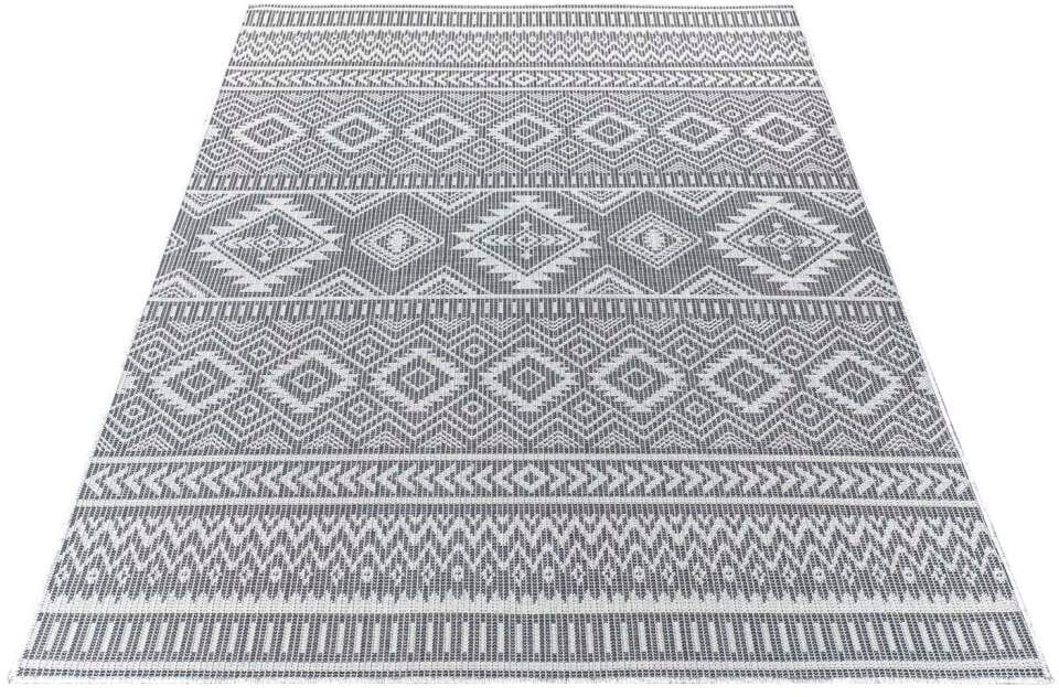 Carpet City Teppich »Palm«, rechteckig, Terrasse, & Küche, online UV-beständig, flach gewebt Wetterfest für Balkon, kaufen