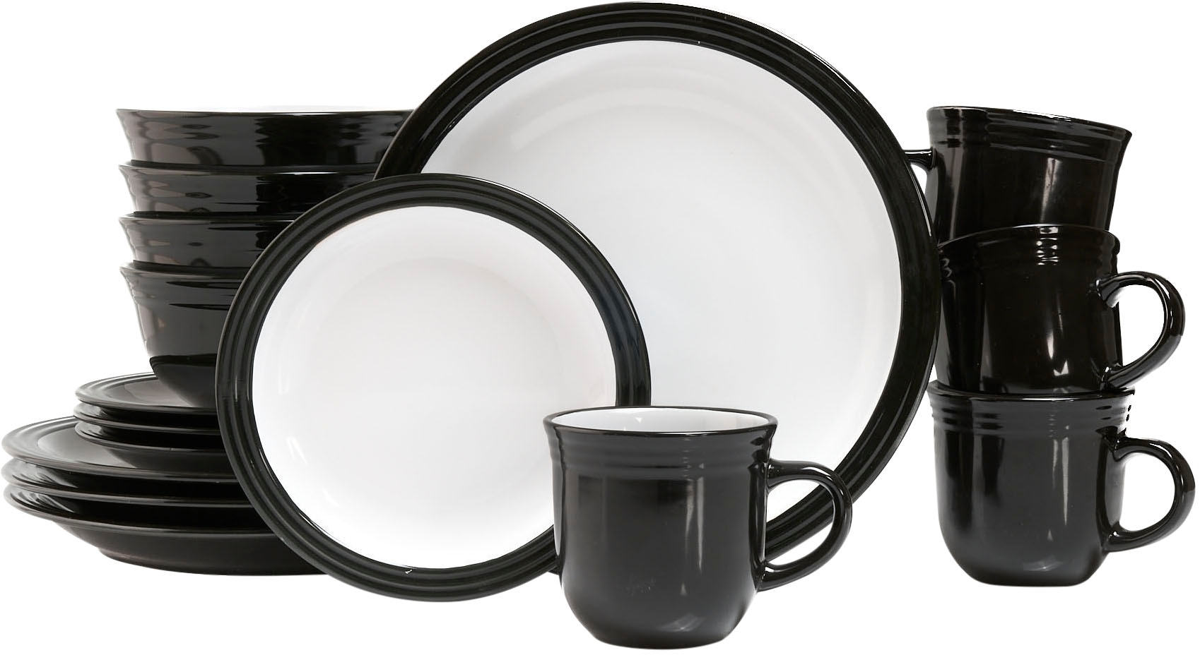 Retsch Arzberg Kombiservice »Geschirr-Set, Service CAMDEN« rustikaler Landhaus-Charm, 16 Teile, für 4 Personen