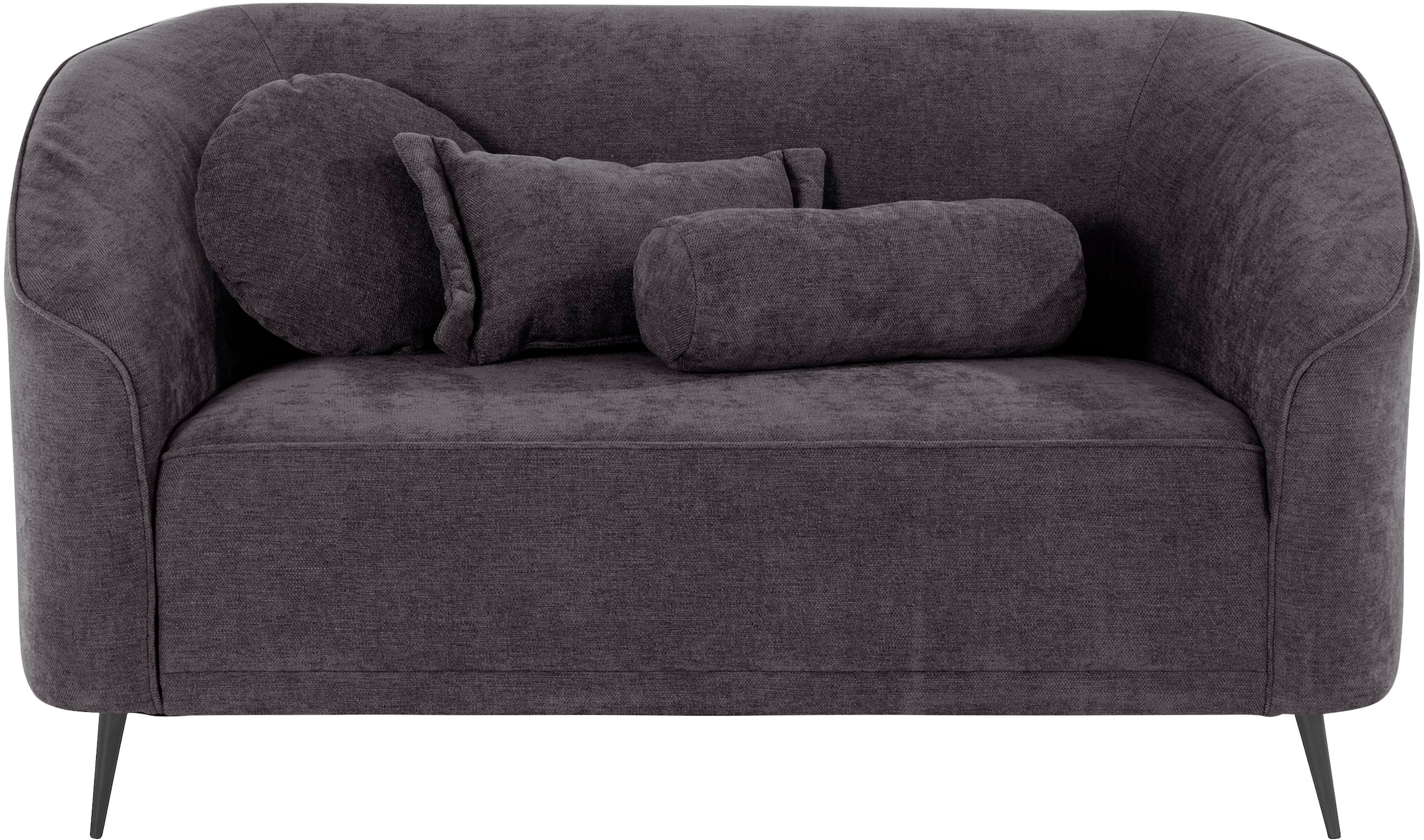 Home affaire 2-Sitzer »Ashly« in 3 Bezugsvarianten, Bouclé, Samtoptik und Struktur weich.