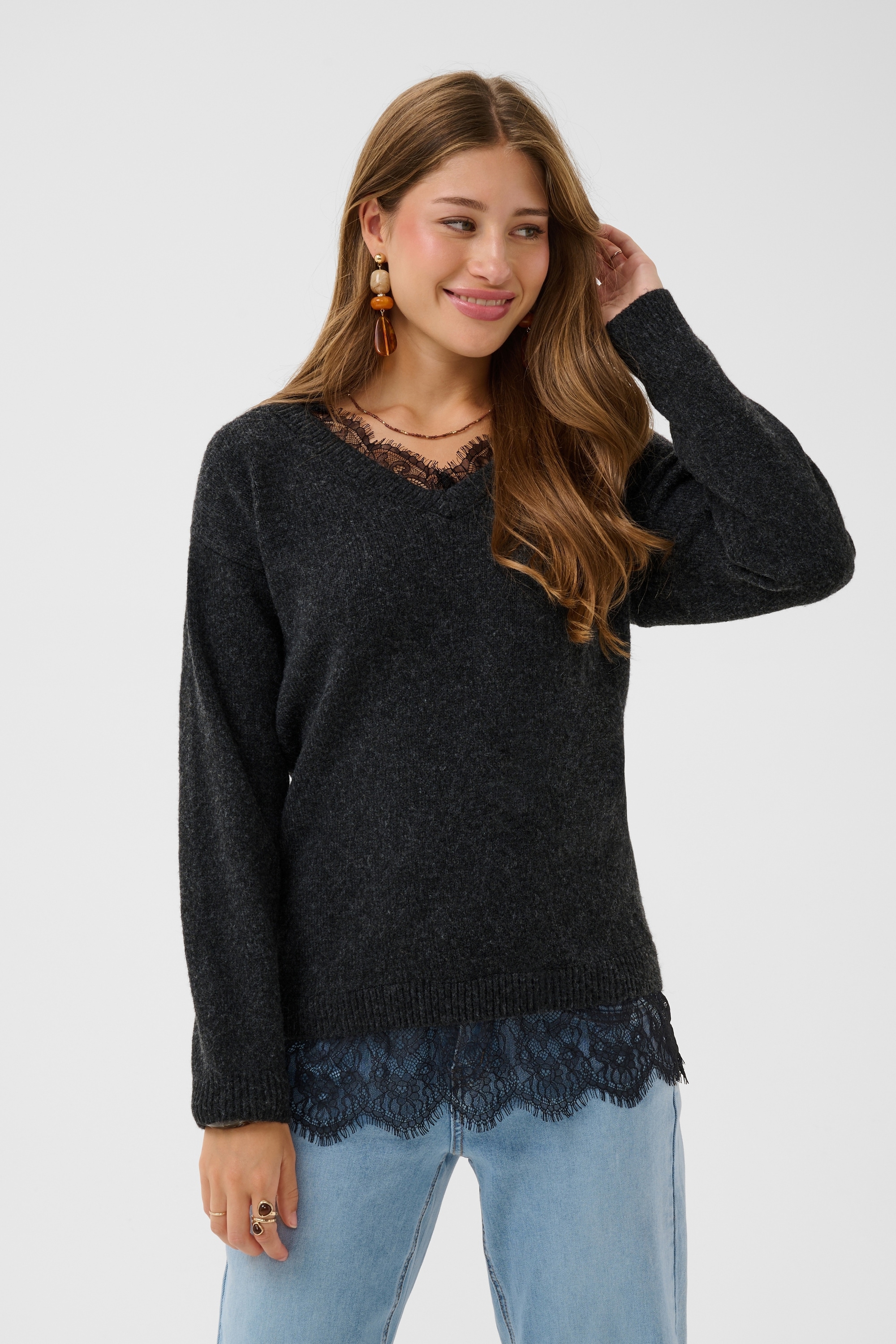 Cream Strickpullover »Damen Strickpullover CRJenna«