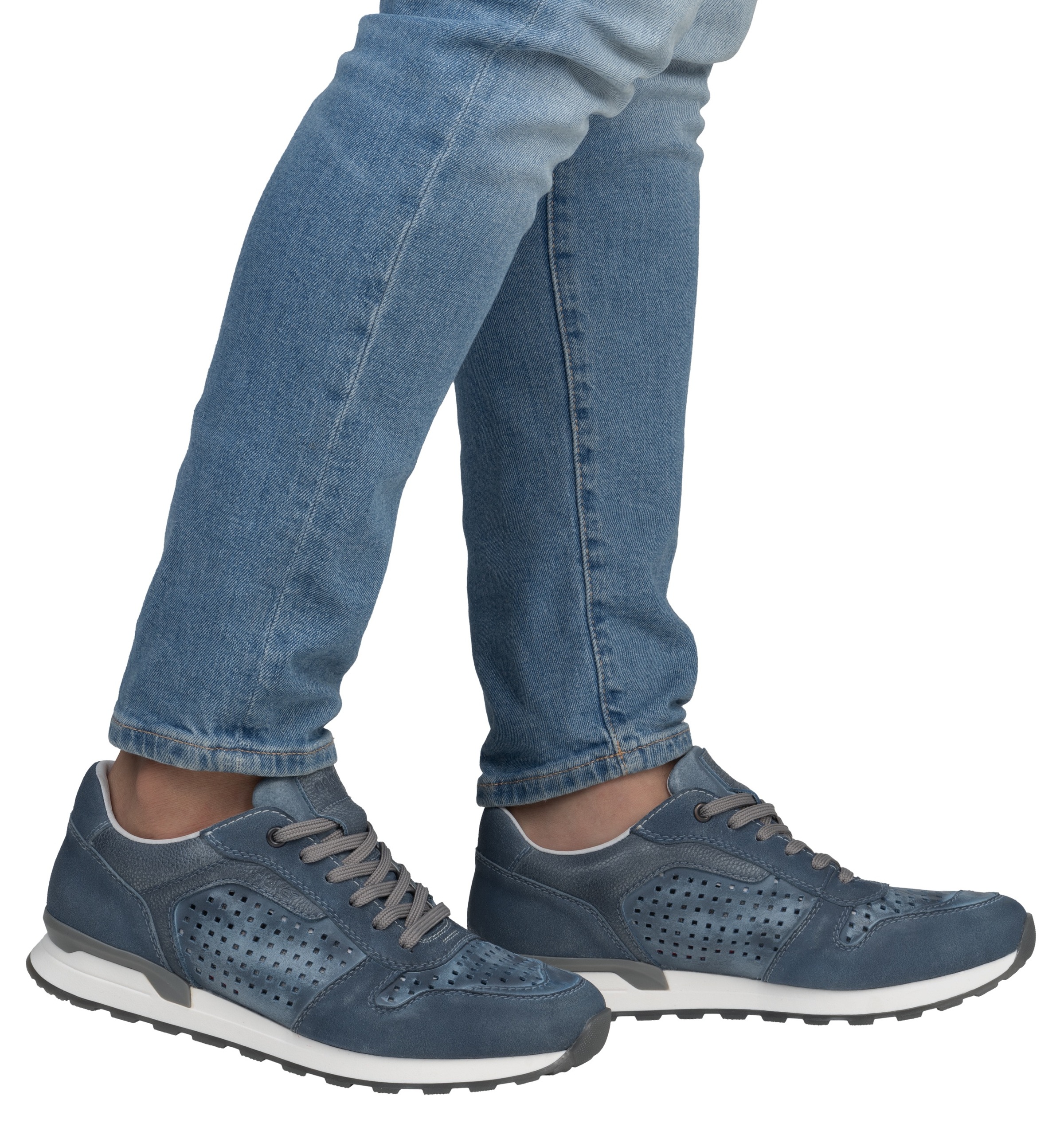 Rieker Sneaker  , Schnürschuh, Halbschuh mit luftdurchlässiger Perforation