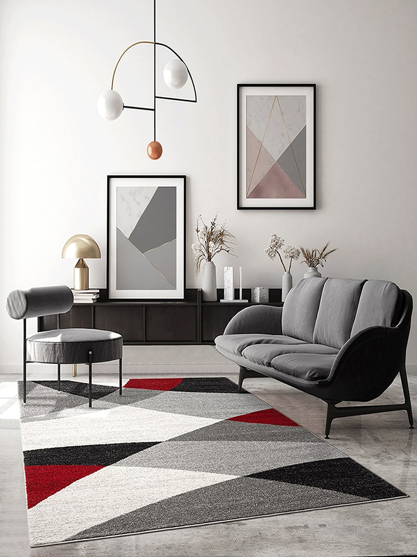 the carpet Teppich »Pearl«, rechteckig, 11 mm Höhe, moderner dichter Wohnzimmer Teppich Konturenschnitt