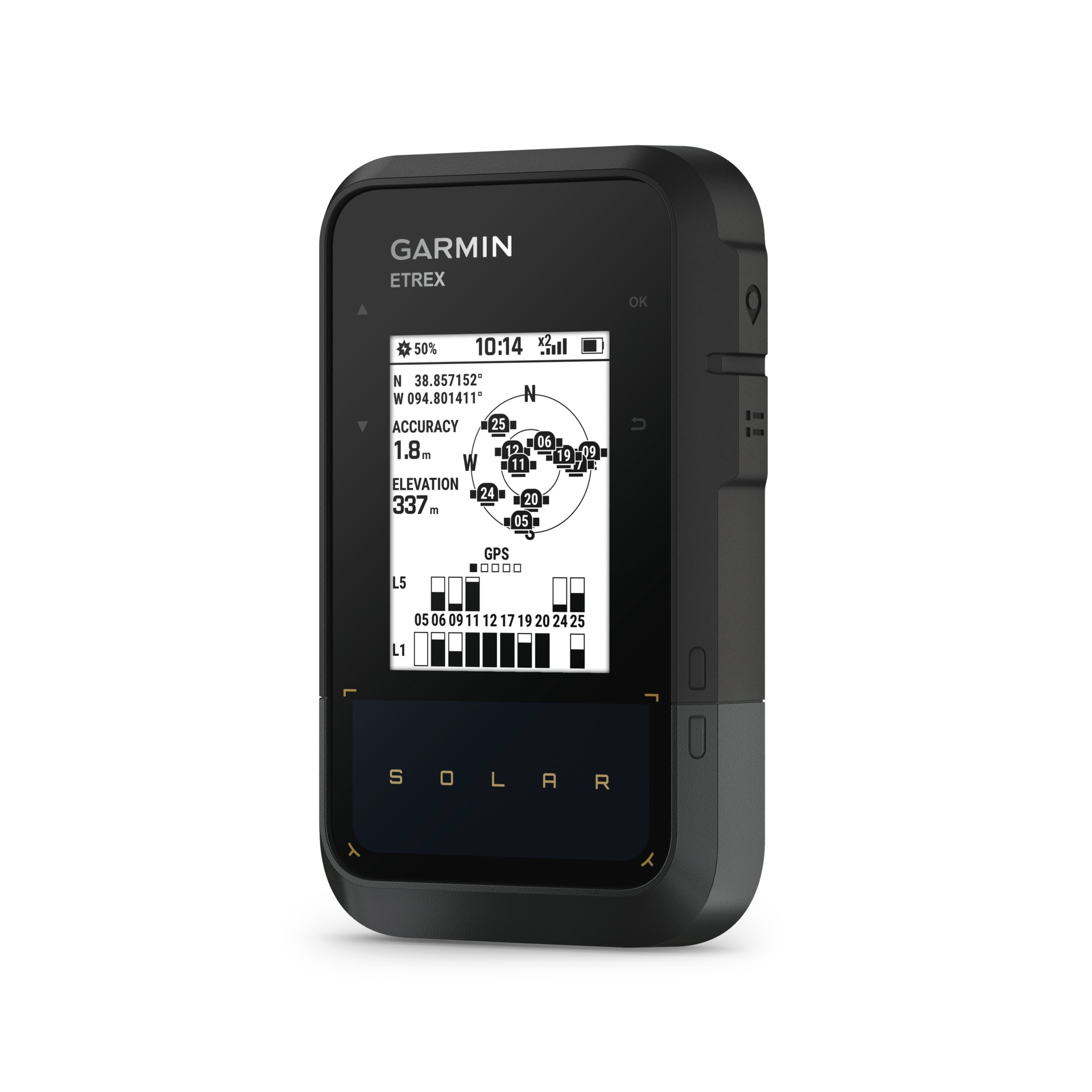 Garmin Wander-Navigationsgerät »eTrex Solar« ( )