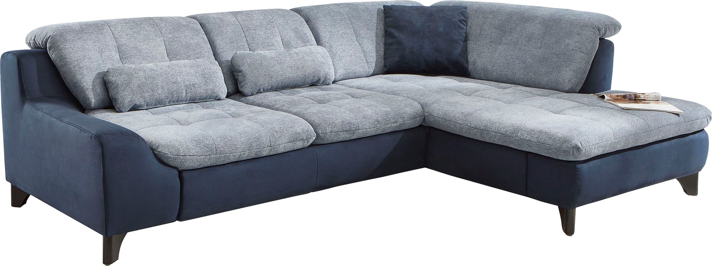 Ecksofa »MP-IN11010 L-Form«, mit Kopfteilverstellung, optional Bettfunktion und...