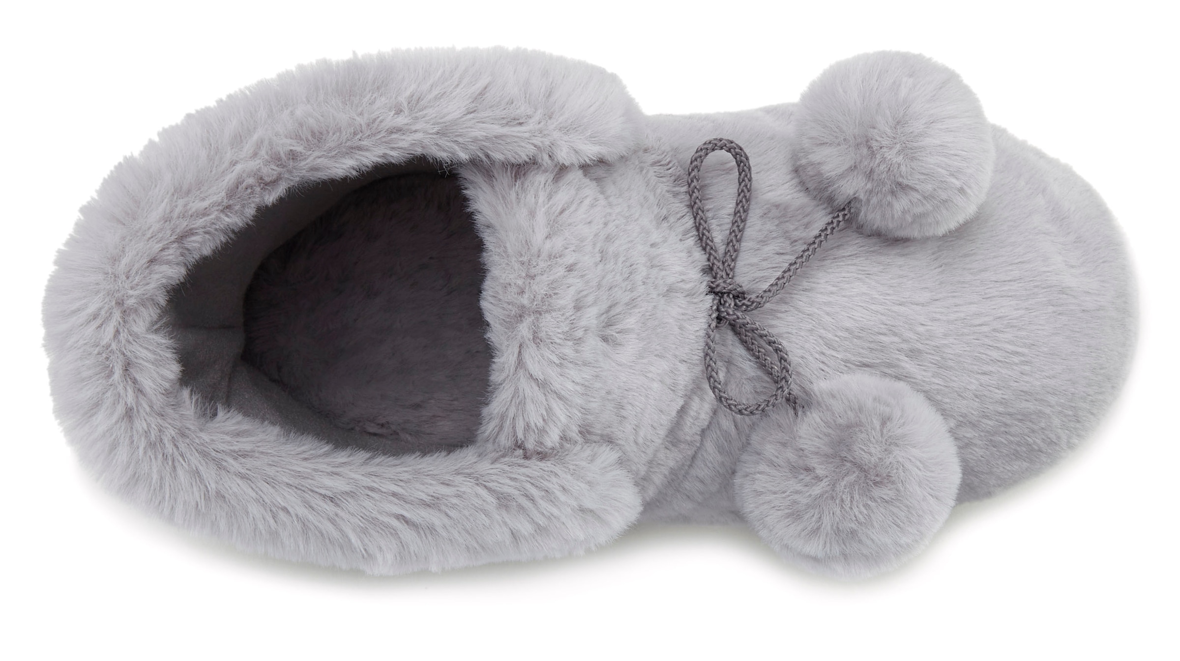 Vivance Hausschuh, Pantolette, Pantoffel, Boots mit kuscheligem Fellimitat VEGAN