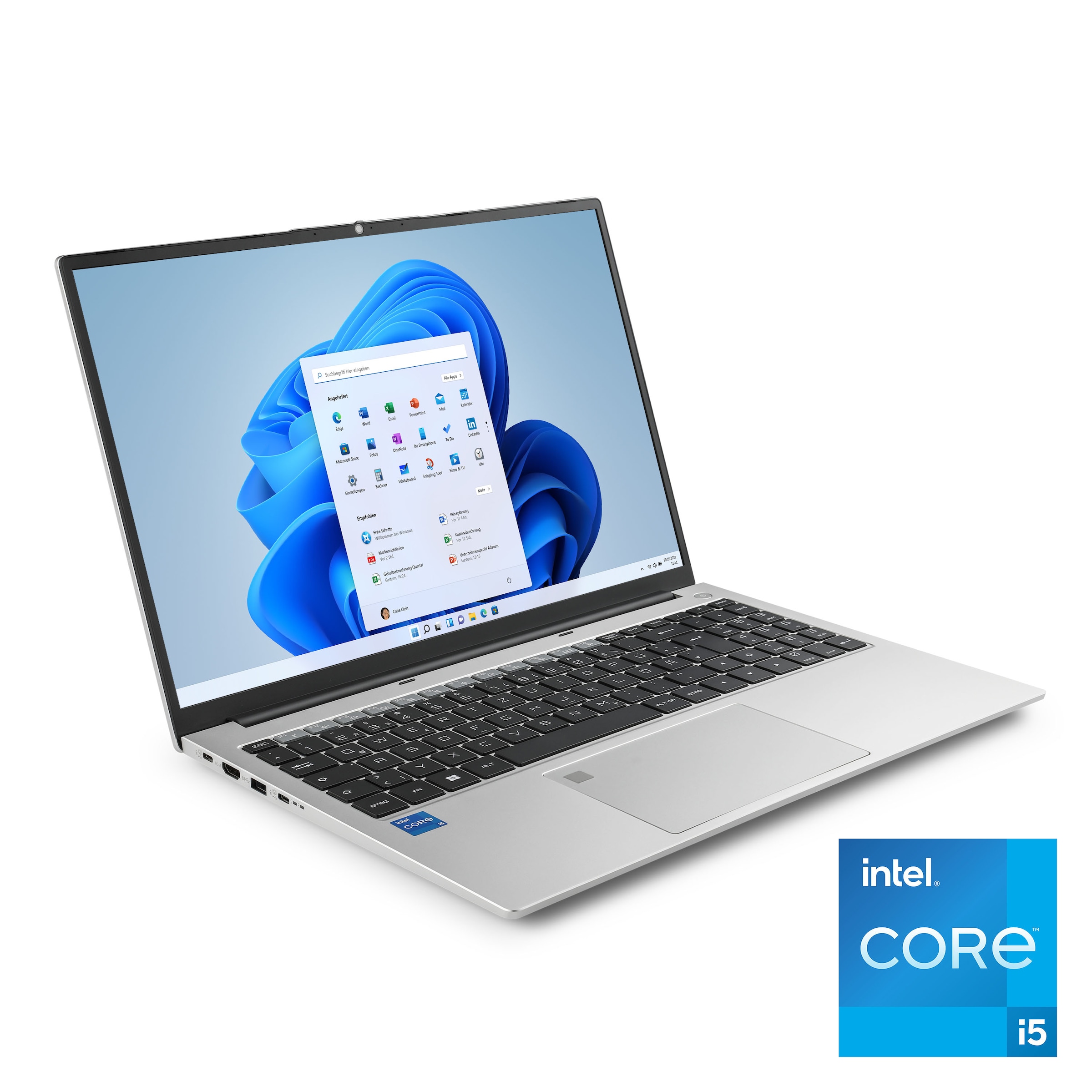 CSL Notebook "REvolve C16" 40,64 cm / 16 ″ Intel Core i5 Iris Xe Graphics 4.000 GB SSD