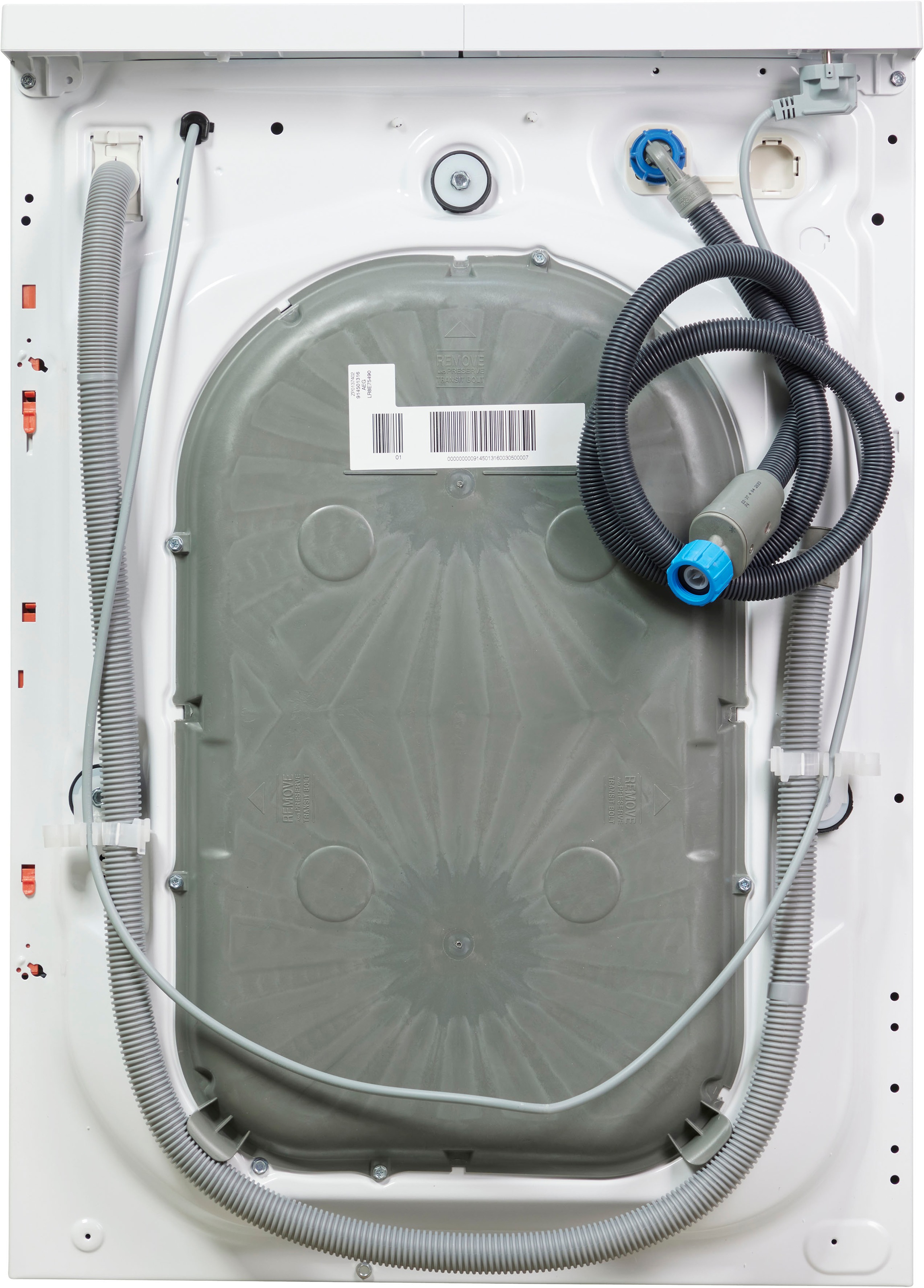 AEG Waschmaschine 8000 PowerCare »LR8E75490«, 9 kg, 1400 U/min, PowerClean - Fleckenentfernung in 59 Min. bei nur 30 °C & Wifi