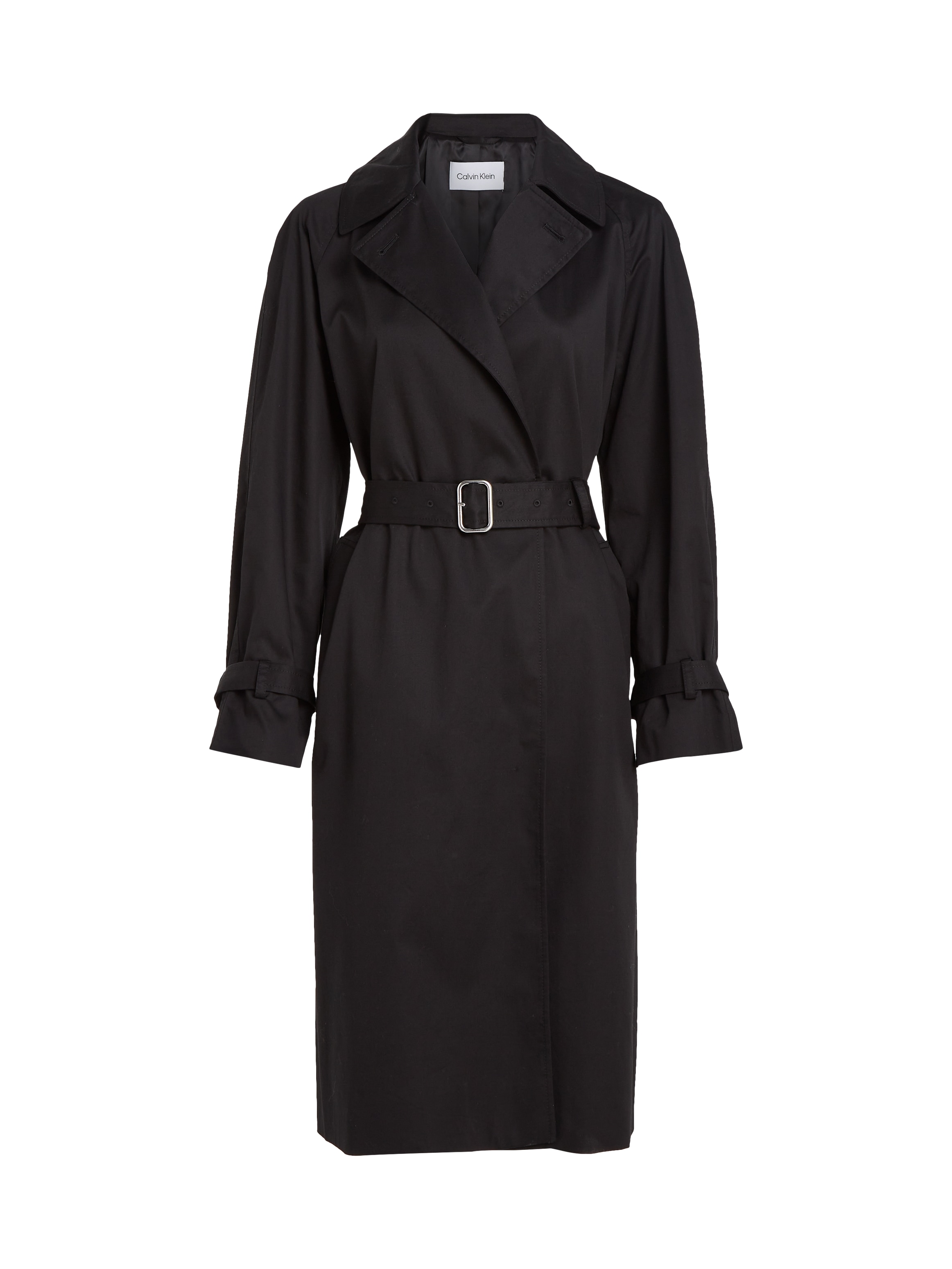 Calvin Klein Outdoorjacke »ESSENTIAL TRENCH COAT«, (Set, 2 St., mit Gürtel), mit Gürtel