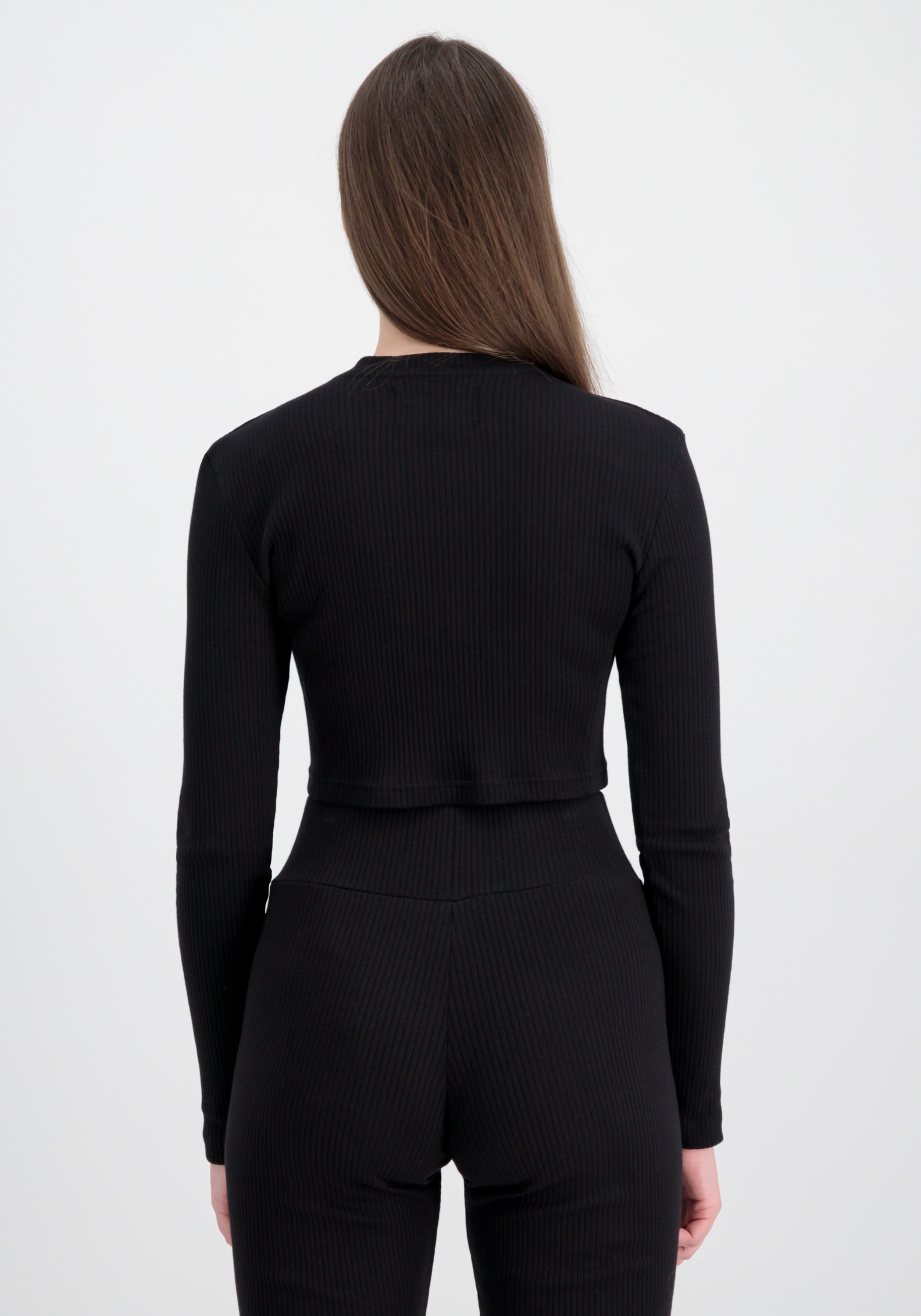 Alpha Industries Longsleeve »Alpha Industries Women - Longsleeves X-Fit Rib LS C Women«