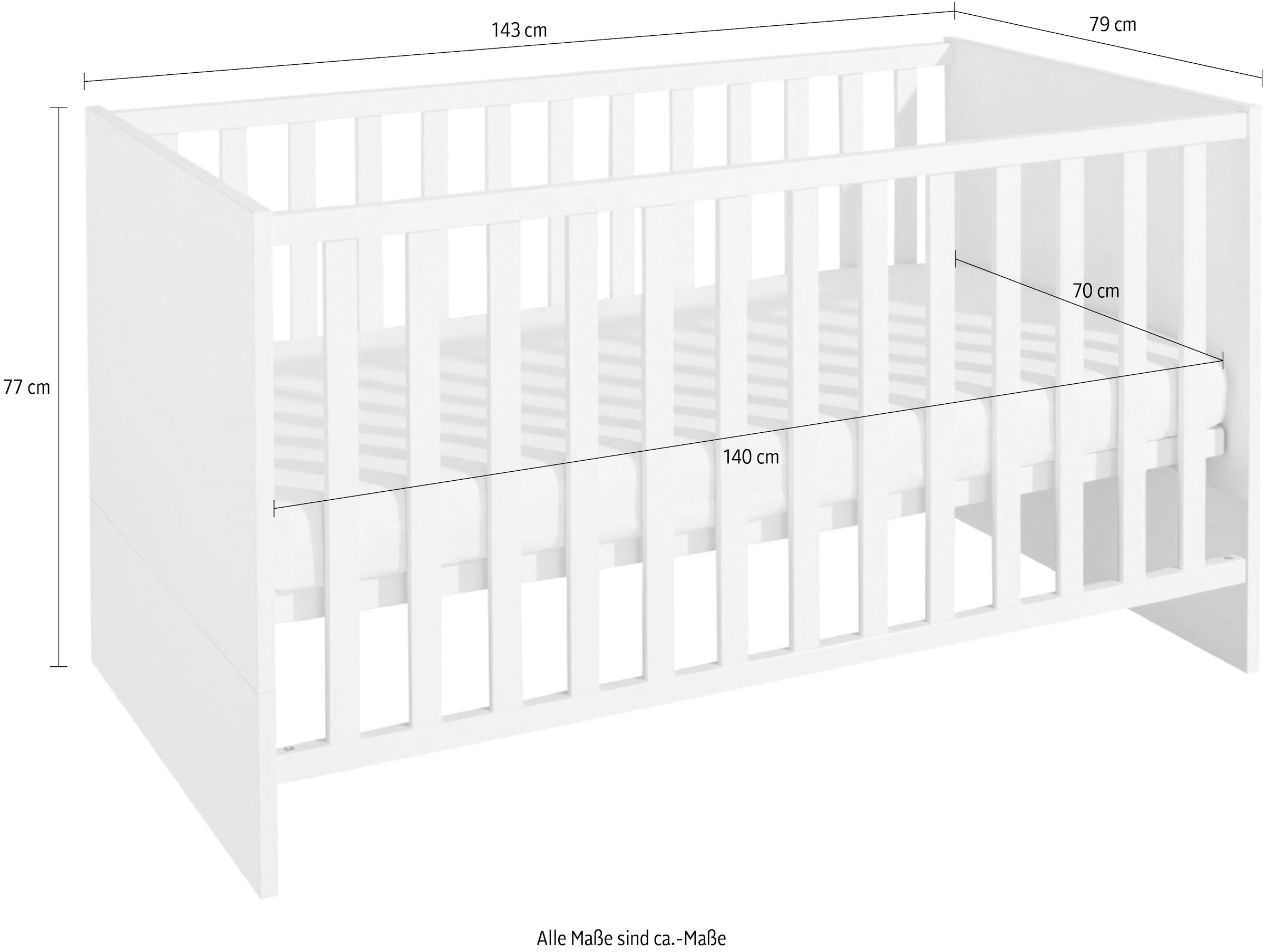 Transland Babybett »MICHA, by PAIDI«