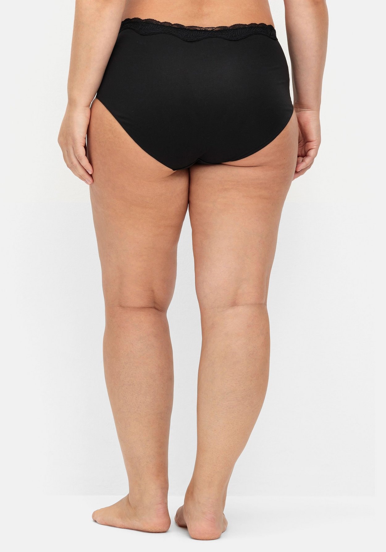 Sheego Slip »Slips im 2er-Pack im 2er-Pack, mit elastischer Spitze«