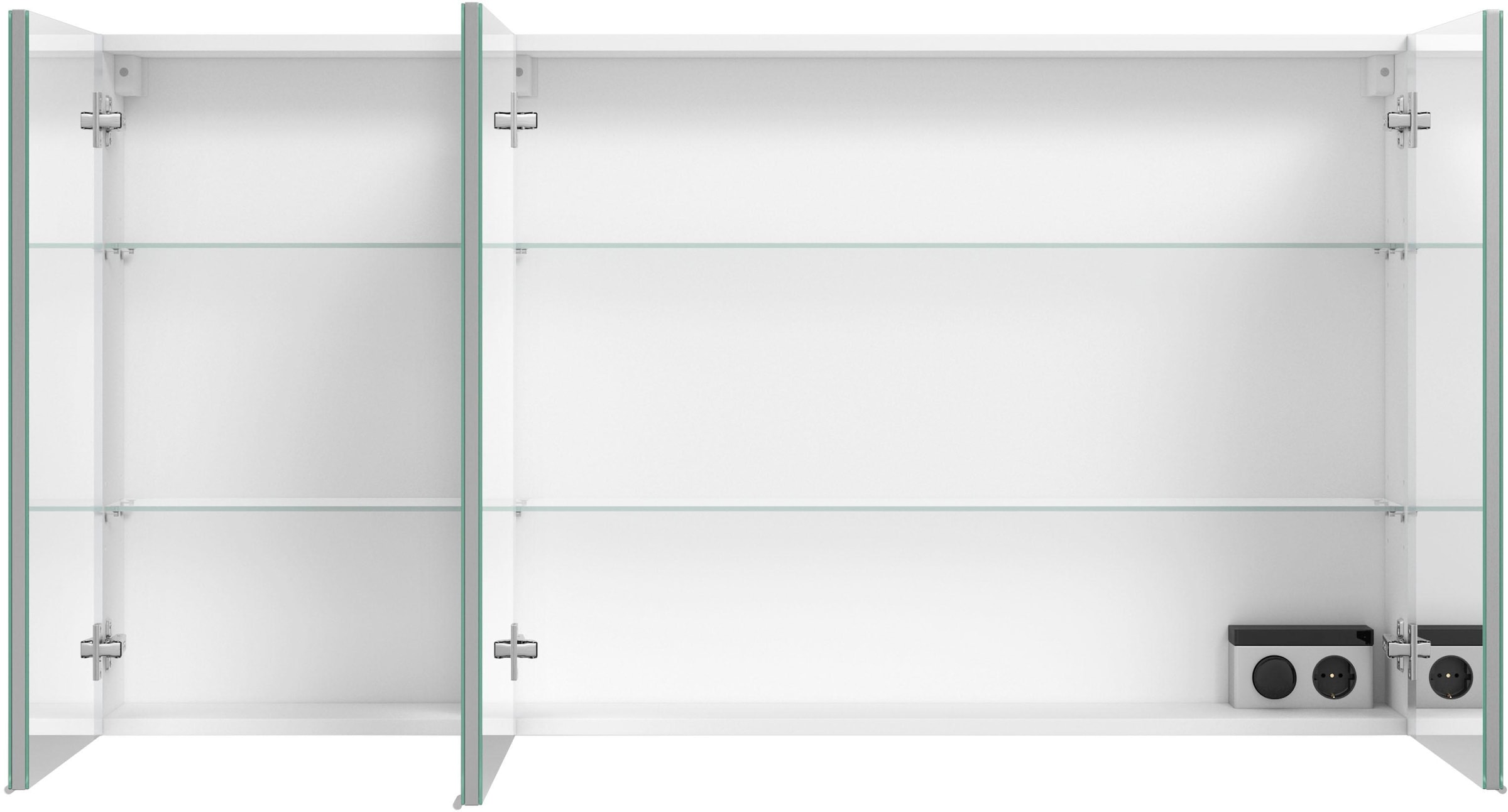 MARLIN Spiegelschrank »3980«, mit Jahren verspiegelten XXL 3 vormontiert mit doppelseitig Türen, Garantie