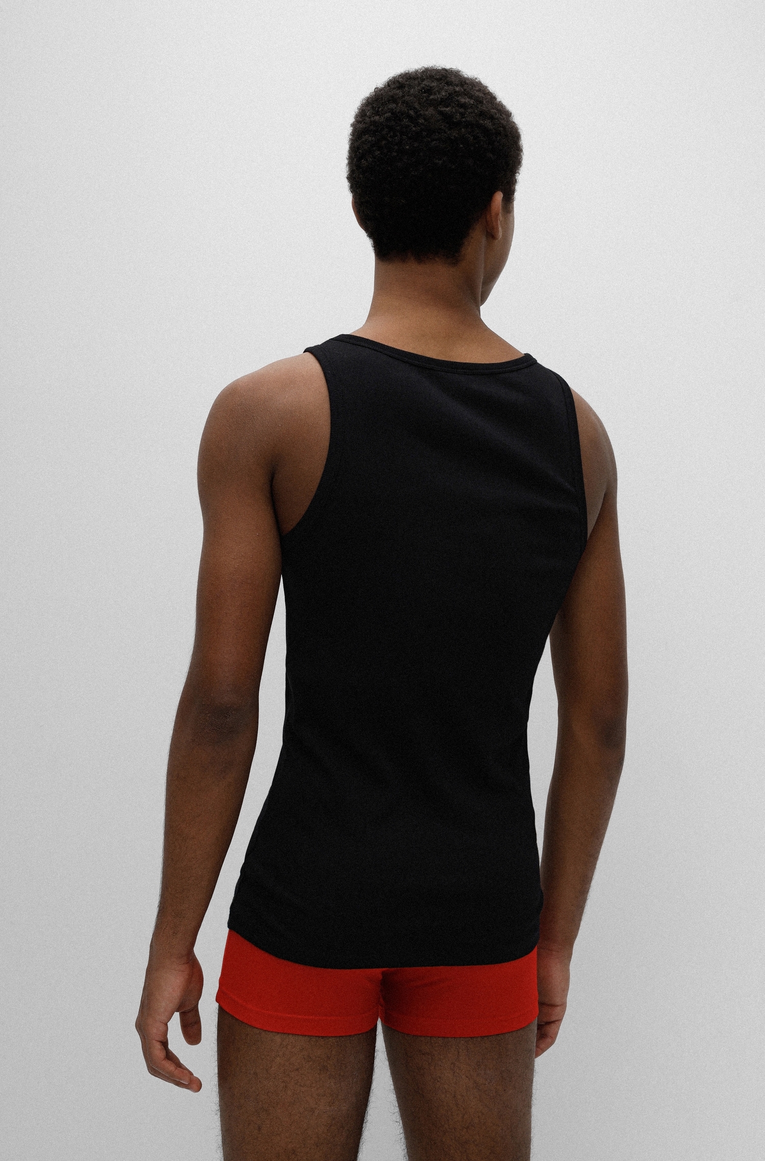 HUGO Underwear Tanktop »Twin Pack«, (Packung, 2 tlg.), mit Markenlabel in Kontrastfarbe