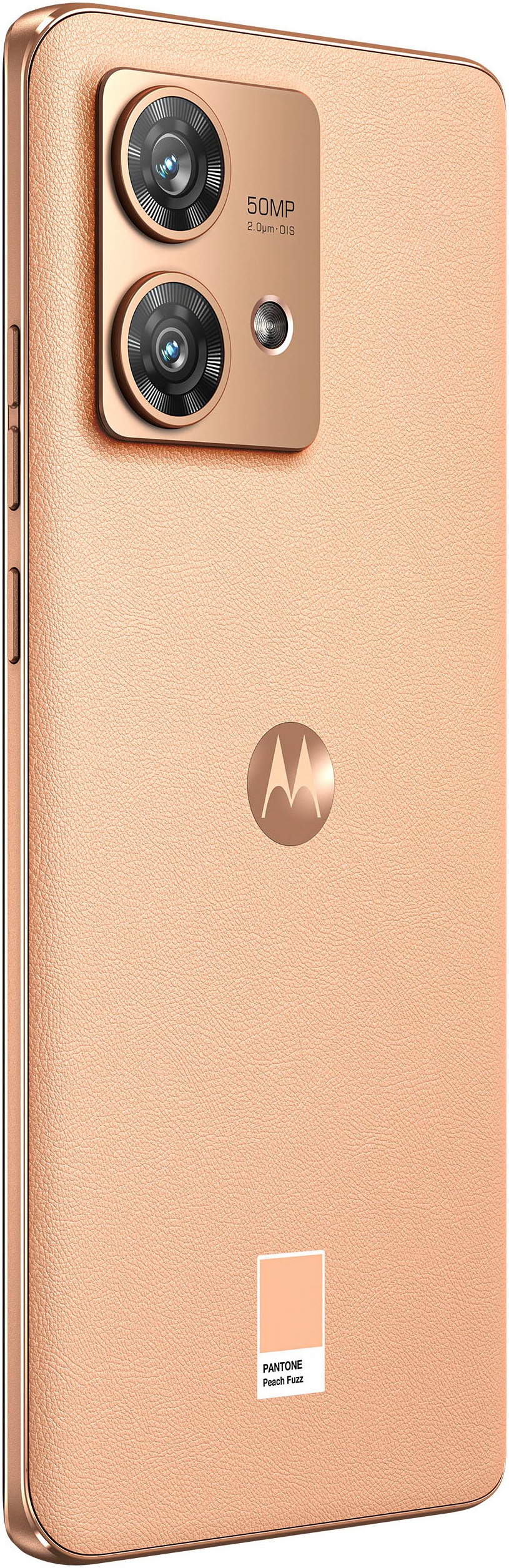 Motorola Smartphone »moto edge neo 40, 12+256 GB«, Peach Fuzz, 16,64 cm/6,55 Zoll, 256 GB Speicherplatz, 50 MP Kamera