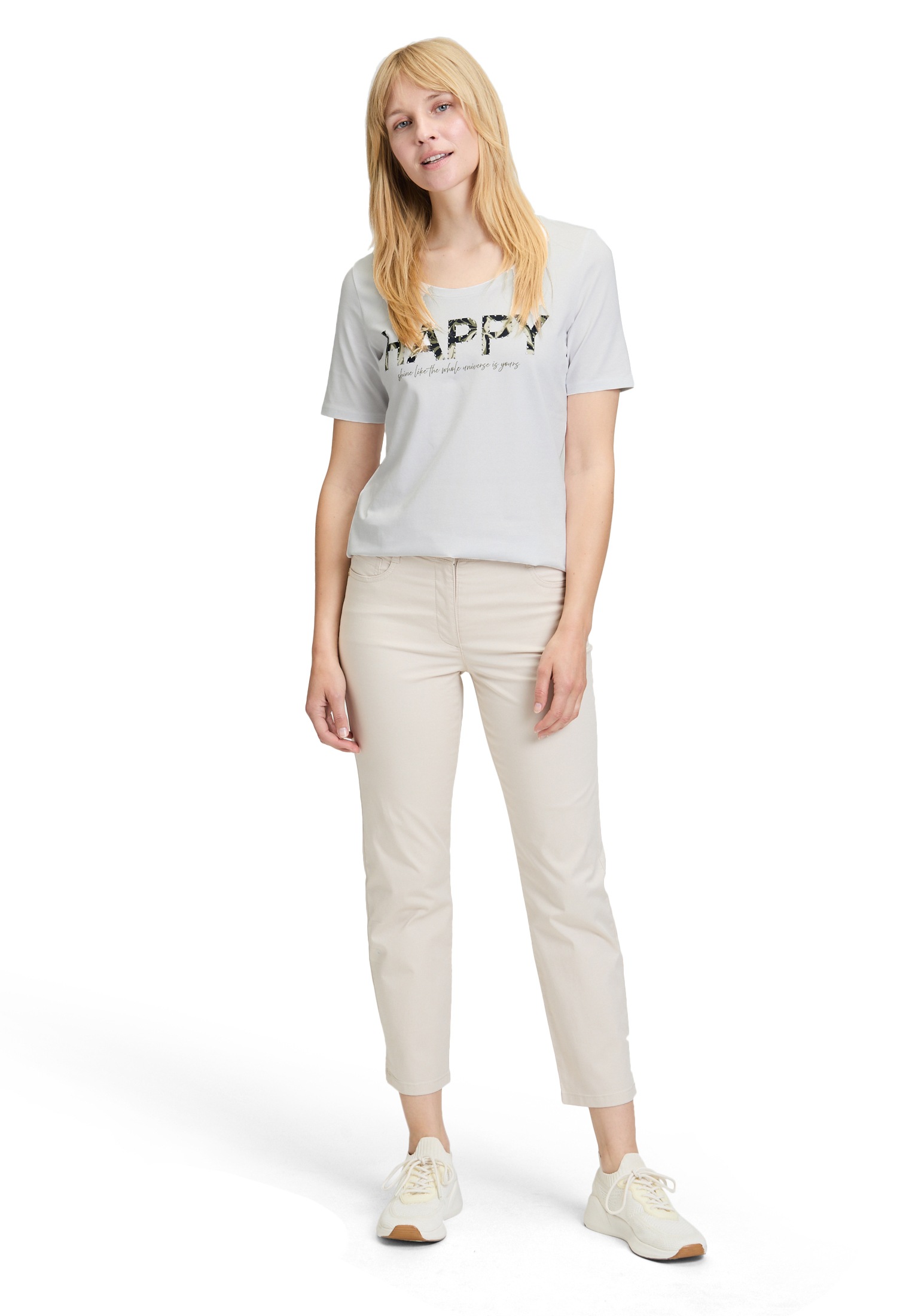 Betty Barclay Langarmshirt »Basic Shirt mit Placement«