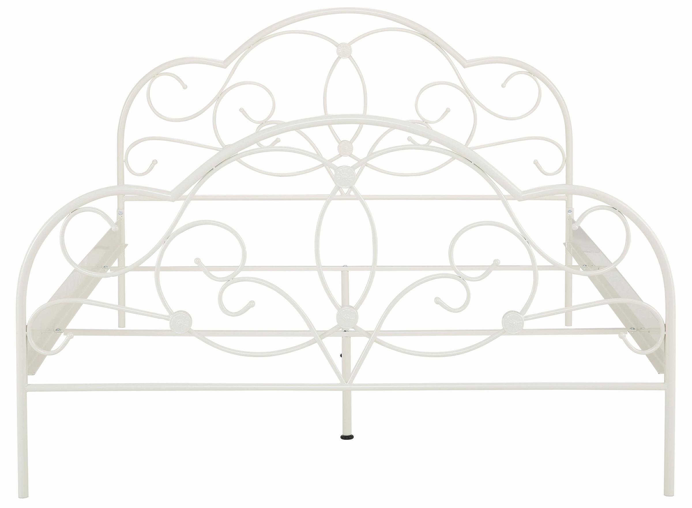 Home affaire Metallbett »TOPSELLER!«, mit aufwendiger Verzierung, romantischer Stil