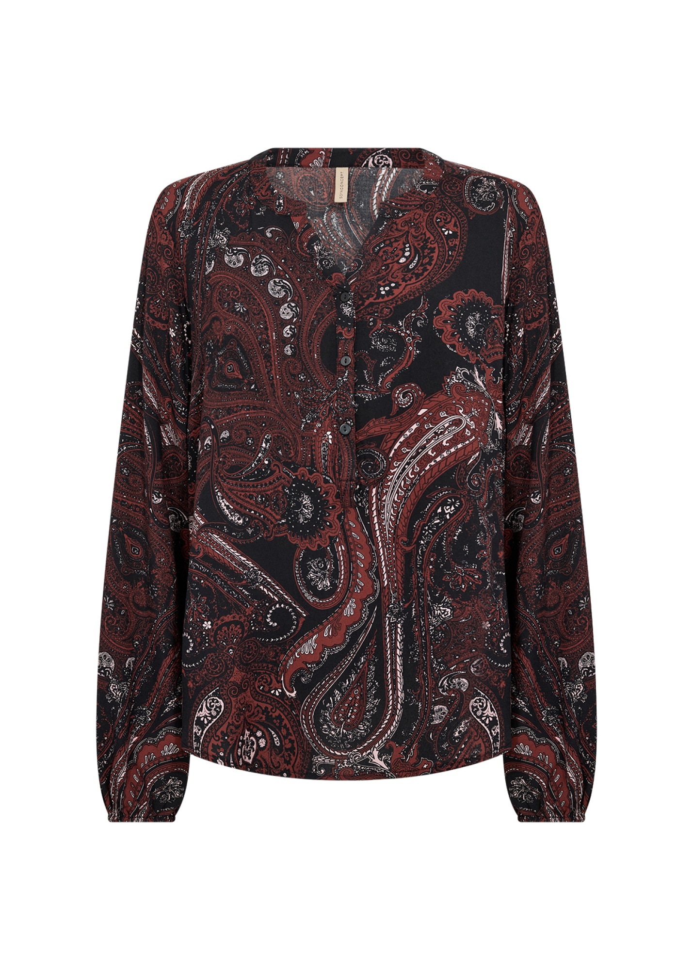 soyaconcept Druckbluse »SC-HALNA 2 AOP« Viskose
