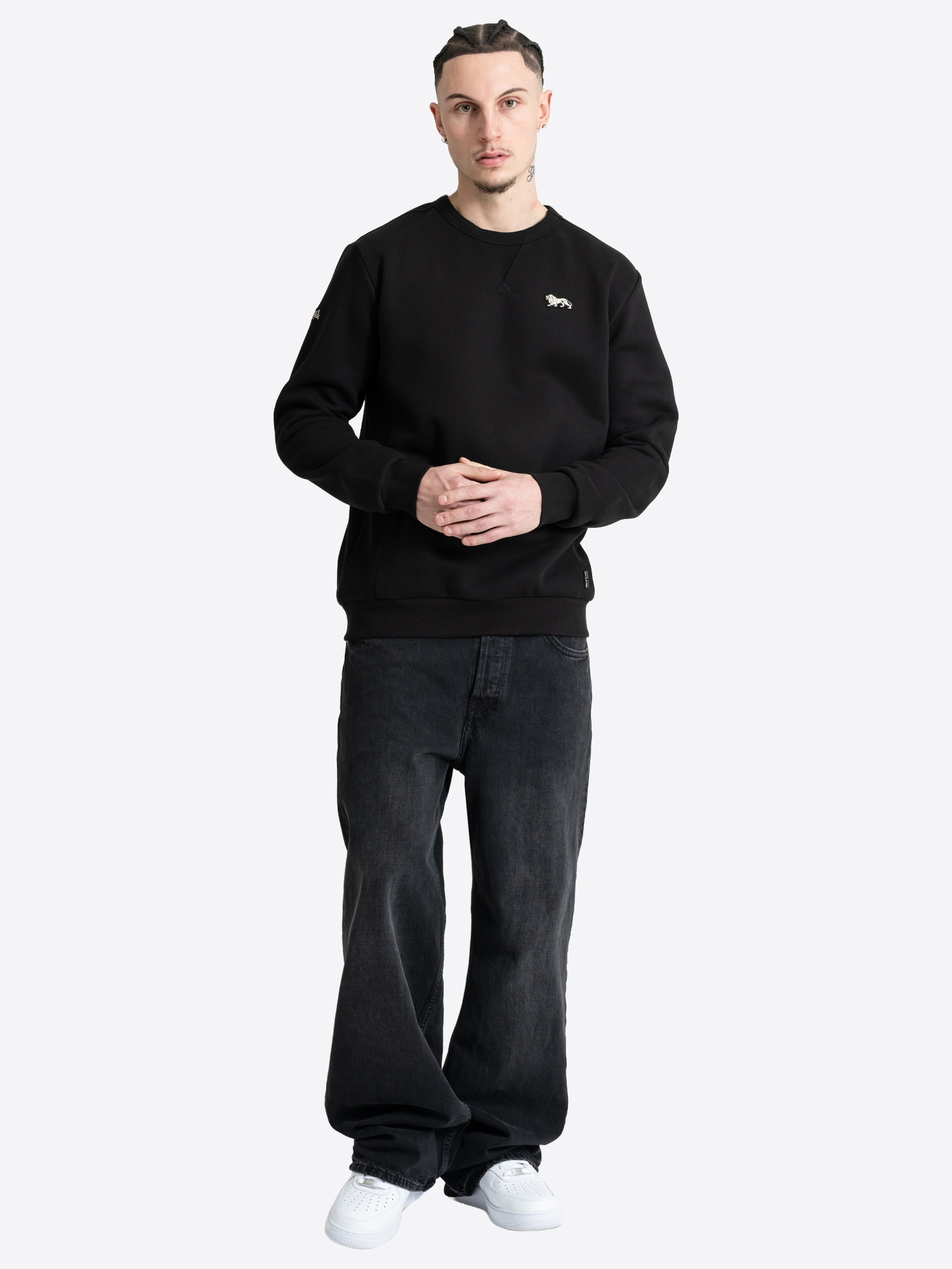 Lonsdale Sweatshirt »WOOLWICH«, aus Baumwolle und Polyester, erhältlich in den Größen S bis XXXL
