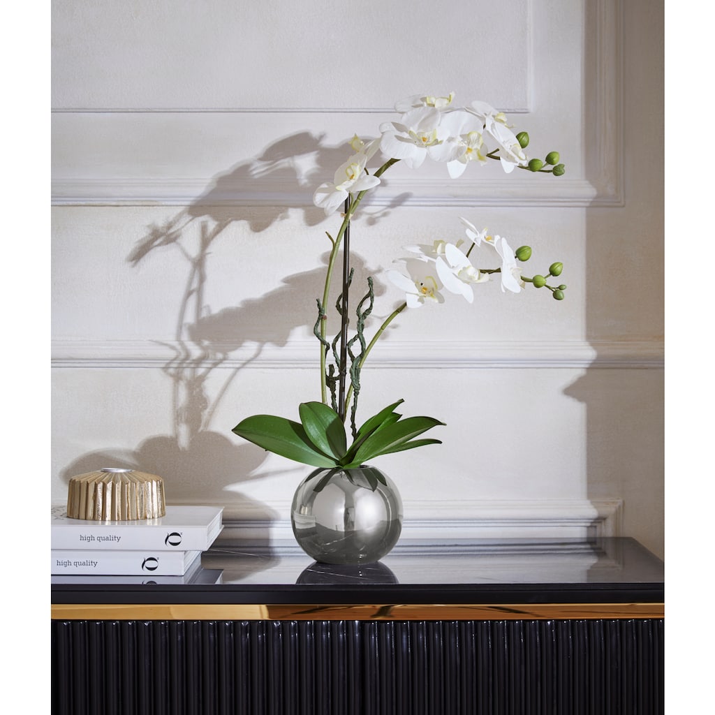 Guido Maria Kretschmer Home&Living Kunstorchidee »Cosidena«, (1 St.), Kunstpflanze, im Topf aus Keramik