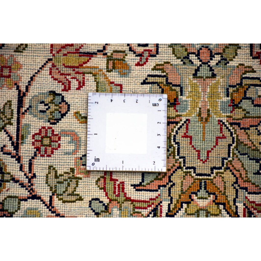 Kayoom Seidenteppich »Kashan 5840«, rechteckig, Einzelstück mit Zertifikat, Wohnzimmer