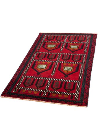 Orientteppich »Belutsch - 132 x 81 cm - dunkelrot«, rechteckig