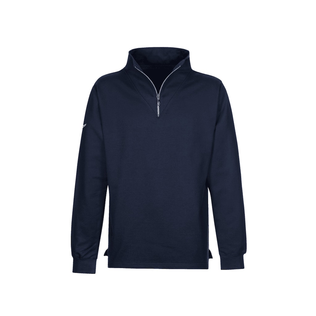 Trigema Sweatshirt »TRIGEMA Reißverschluss-Sweater«