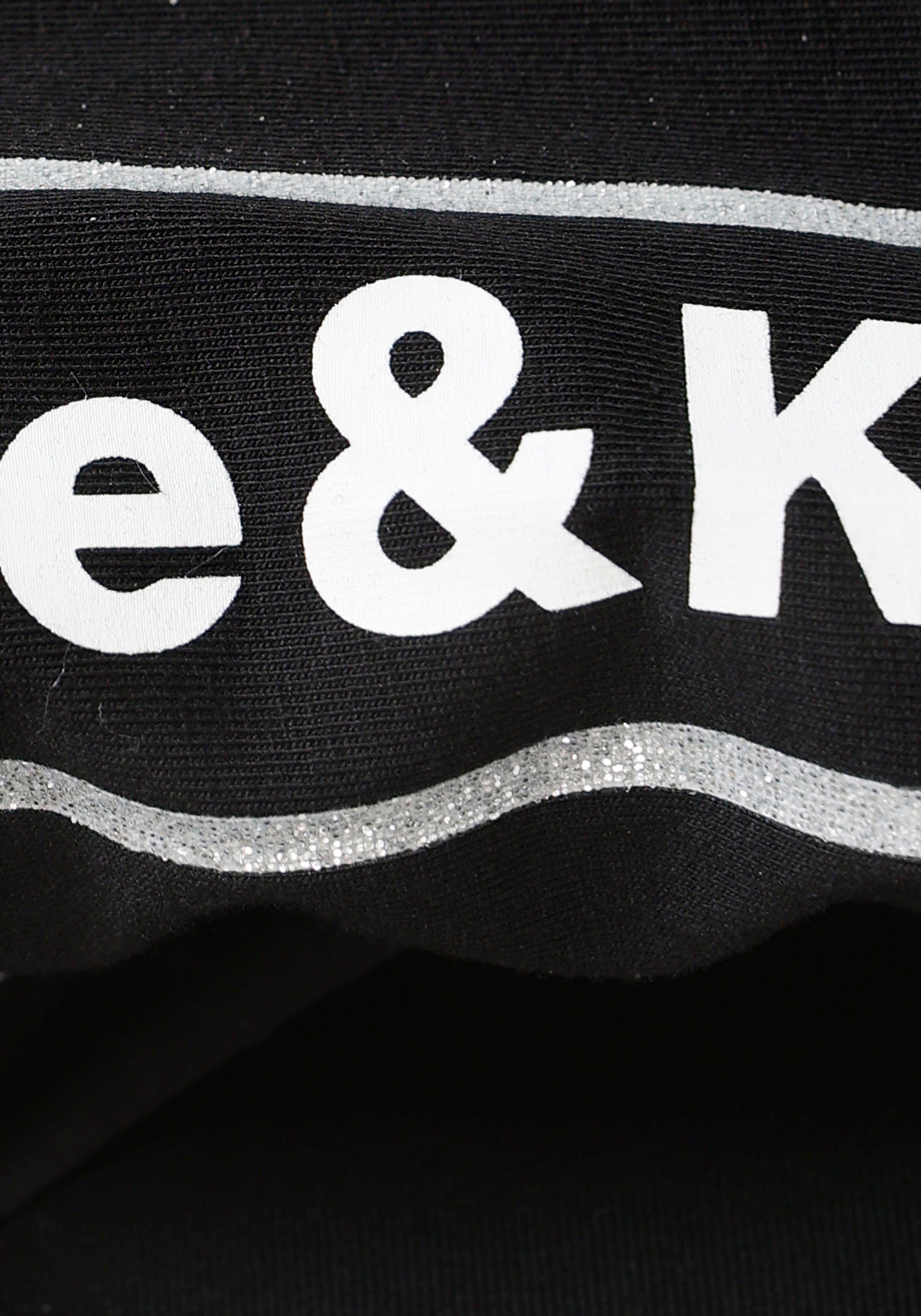 Alife & Kickin Skaterkleid »süßer Glitzerdruck am Ärmel«, NEUE MARKE! Alife & Kickin für Kids.