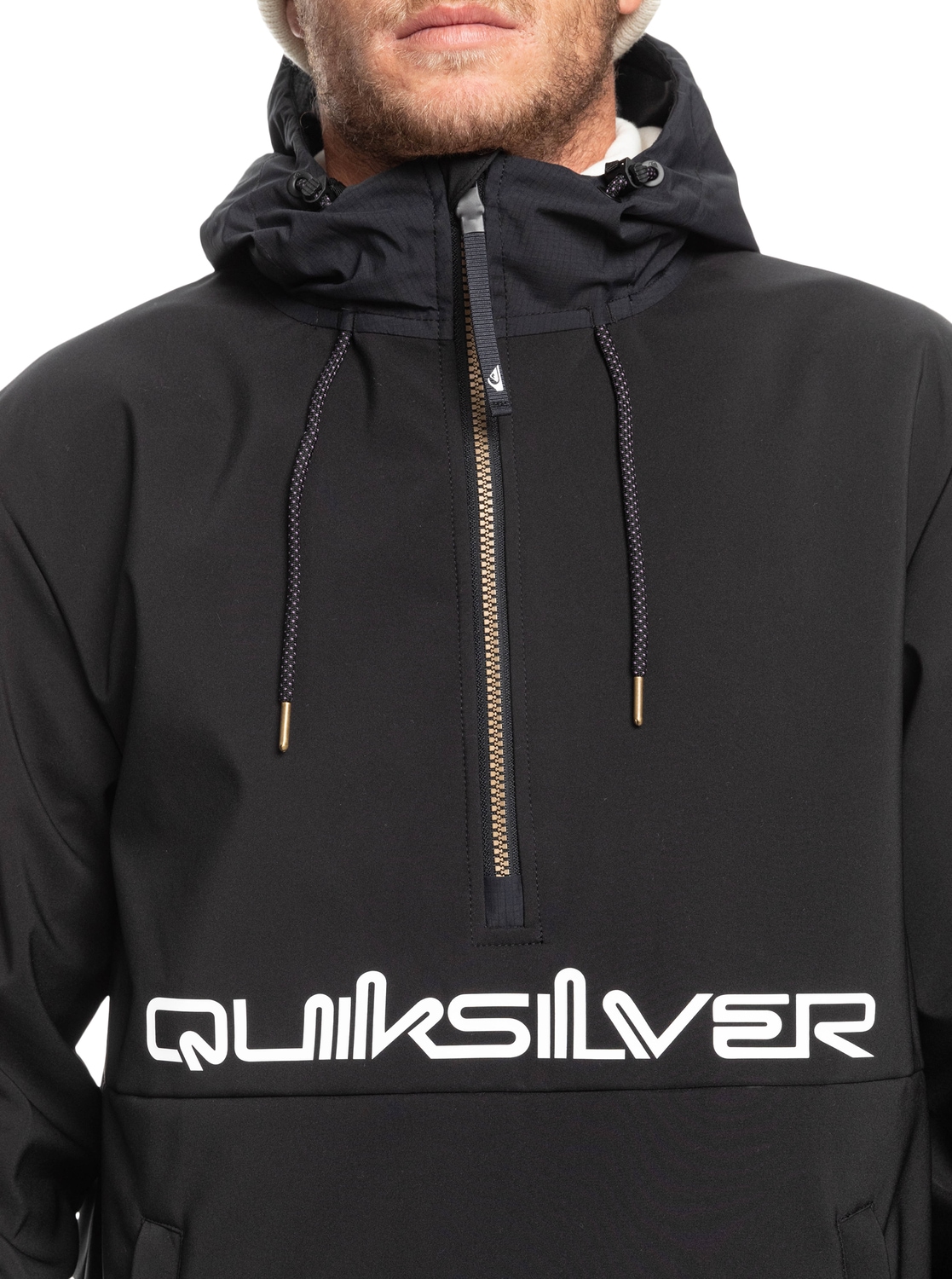 Quiksilver Fleecejacke »Live For The Ride«, mit Kapuze