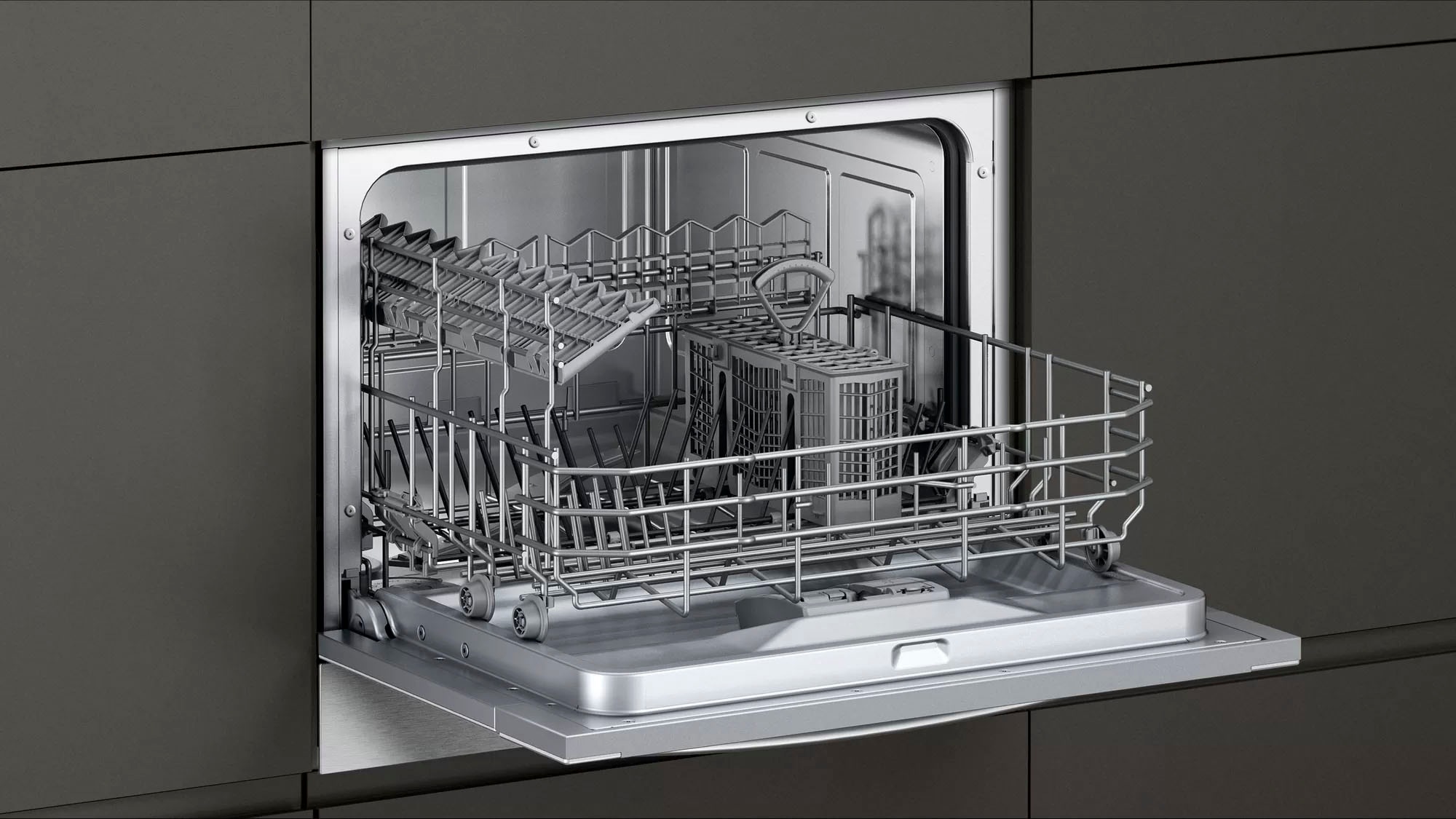 SIEMENS teilintegrierbarer Geschirrspüler iQ500 »SK75M522EU«, 6 Maßgedecke