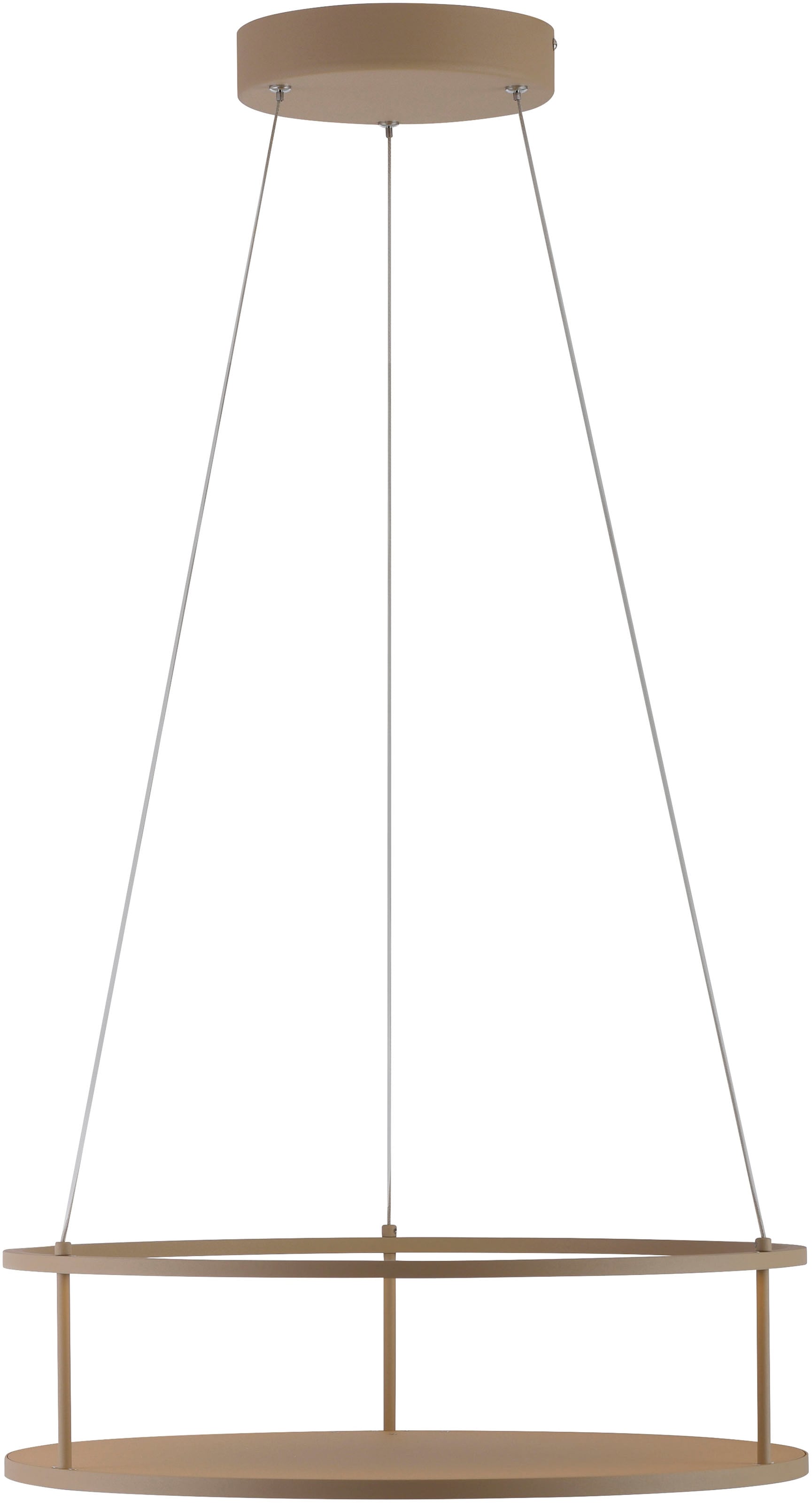 Paul Neuhaus LED Pendelleuchte »CONTURA« LED-Board 1 Stk. Warmweiß Touchdimmer, separat schaltbar, Memoryfunktion, Deko-Ablagefläche