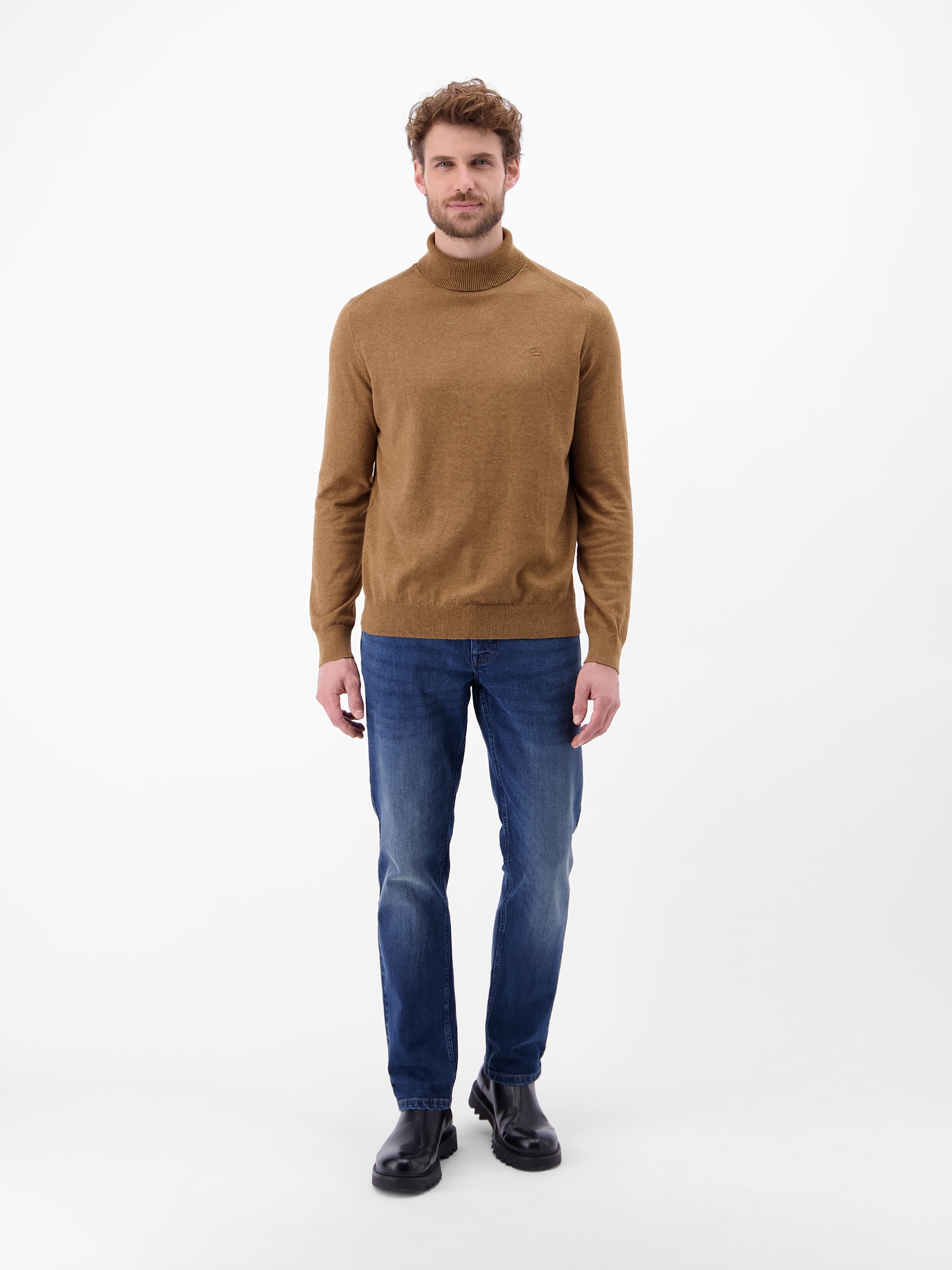 LERROS Rollkragenpullover »Herren Rollkragen-Strickpullover«