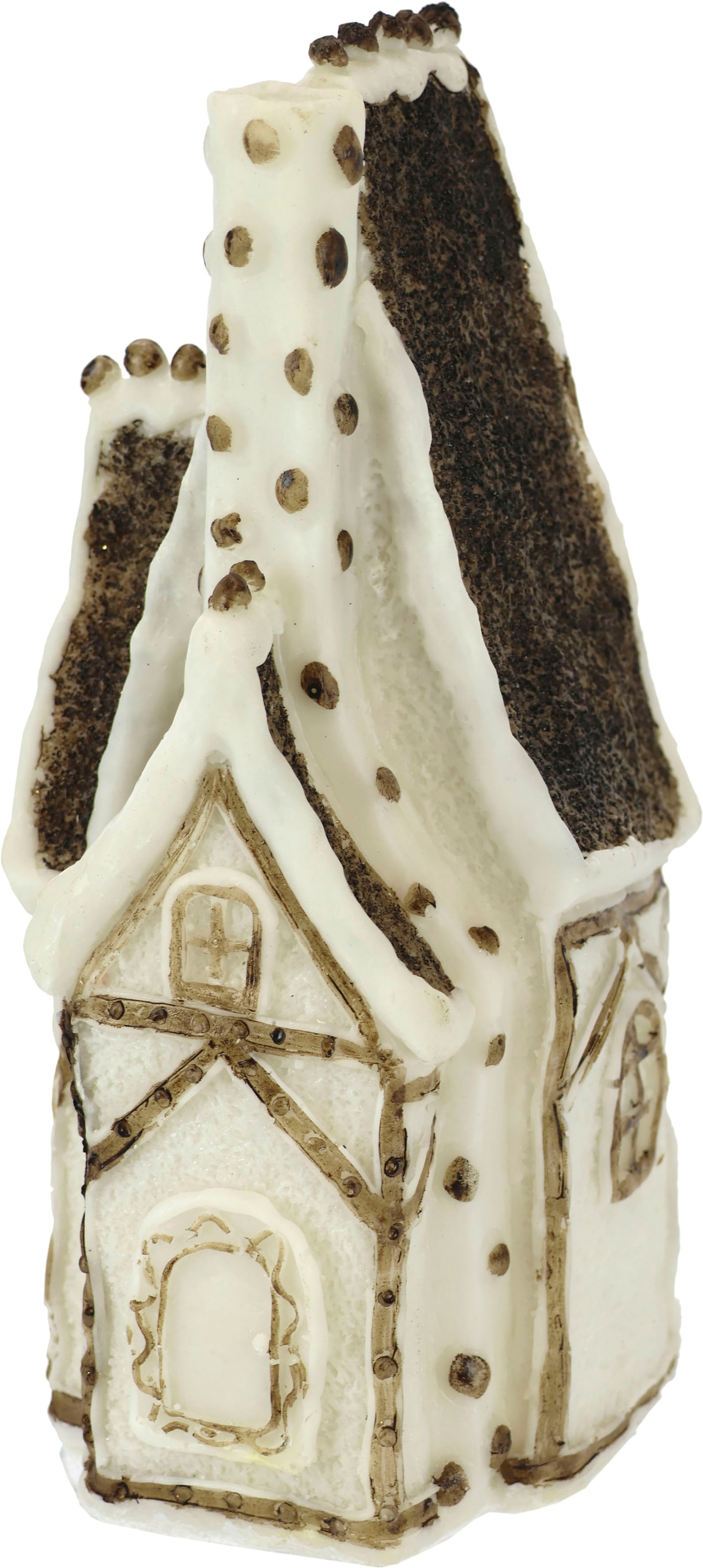 I.GE.A. Dekofigur »Haus«, Weihnachtsdeko aus Polyresin, Höhe ca. 24 cm