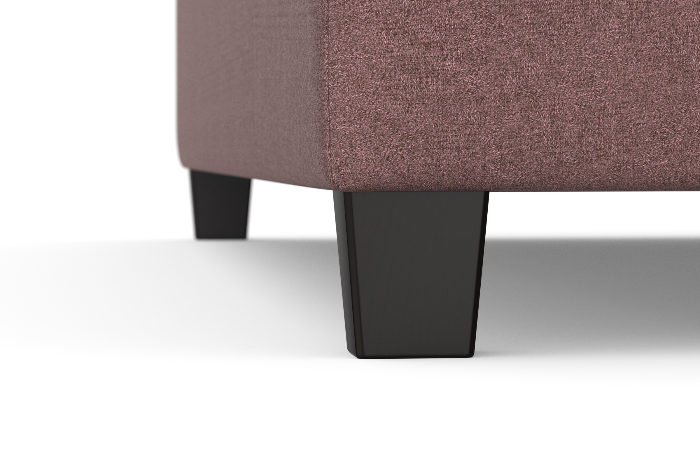 DOMO collection Ecksofa »Florentina zeitlos und elegant, Sitznähte als Designelement, L-Form«, wahlweise mit Bettfunktion, mit Kontrastnaht, Komfortsitzhöhe 47cm