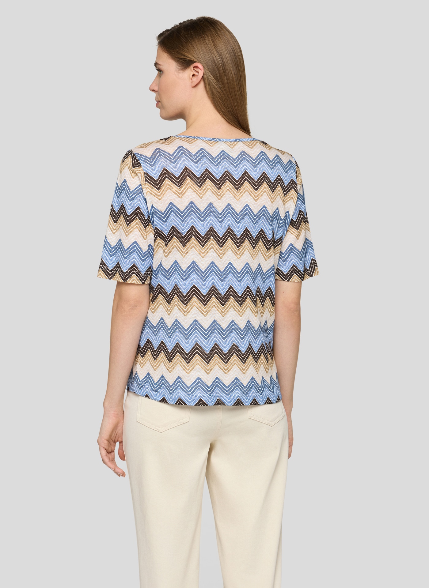 Rabe T-Shirt mit grafischem Muster