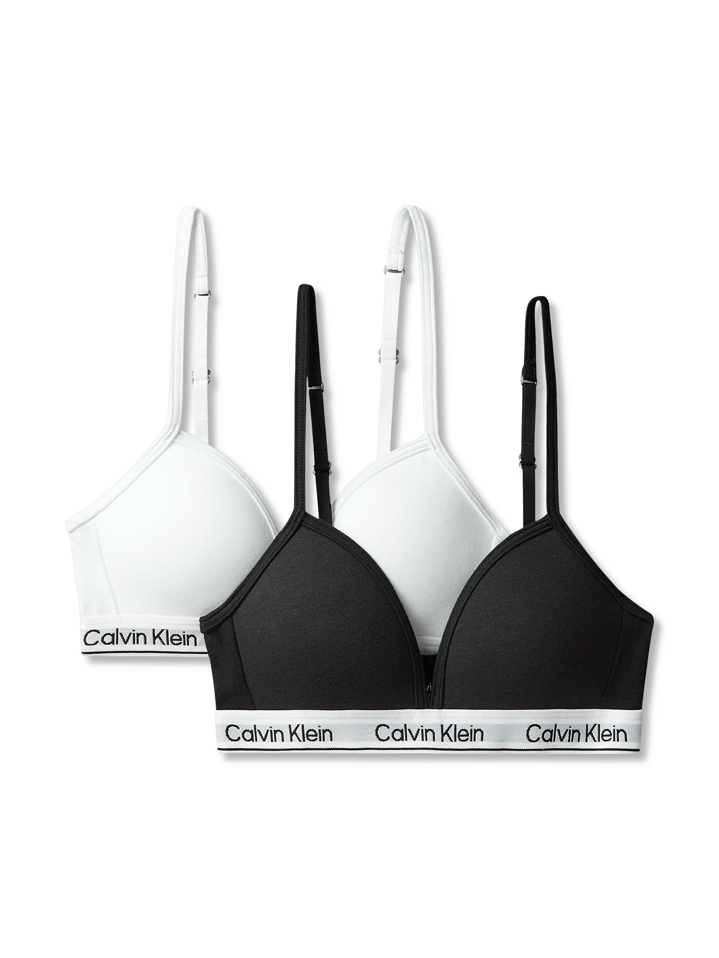 Calvin Klein Underwear Triangel-BH »2PK TRIANGLE« Packung, 2er-Pack, 2 mit Logobund