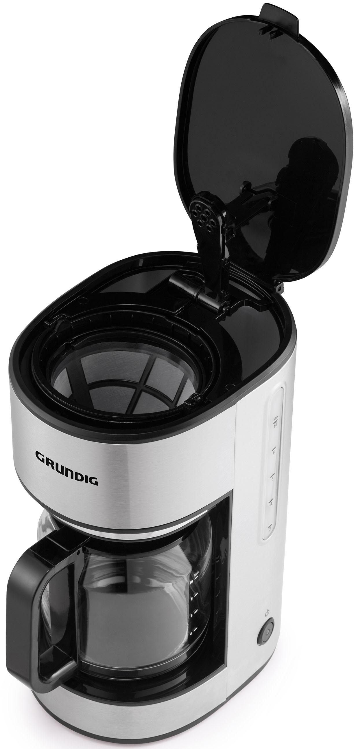 Grundig Filterkaffeemaschine »KM 5620«, 1,25 l Kaffeekanne, Permanentfilter