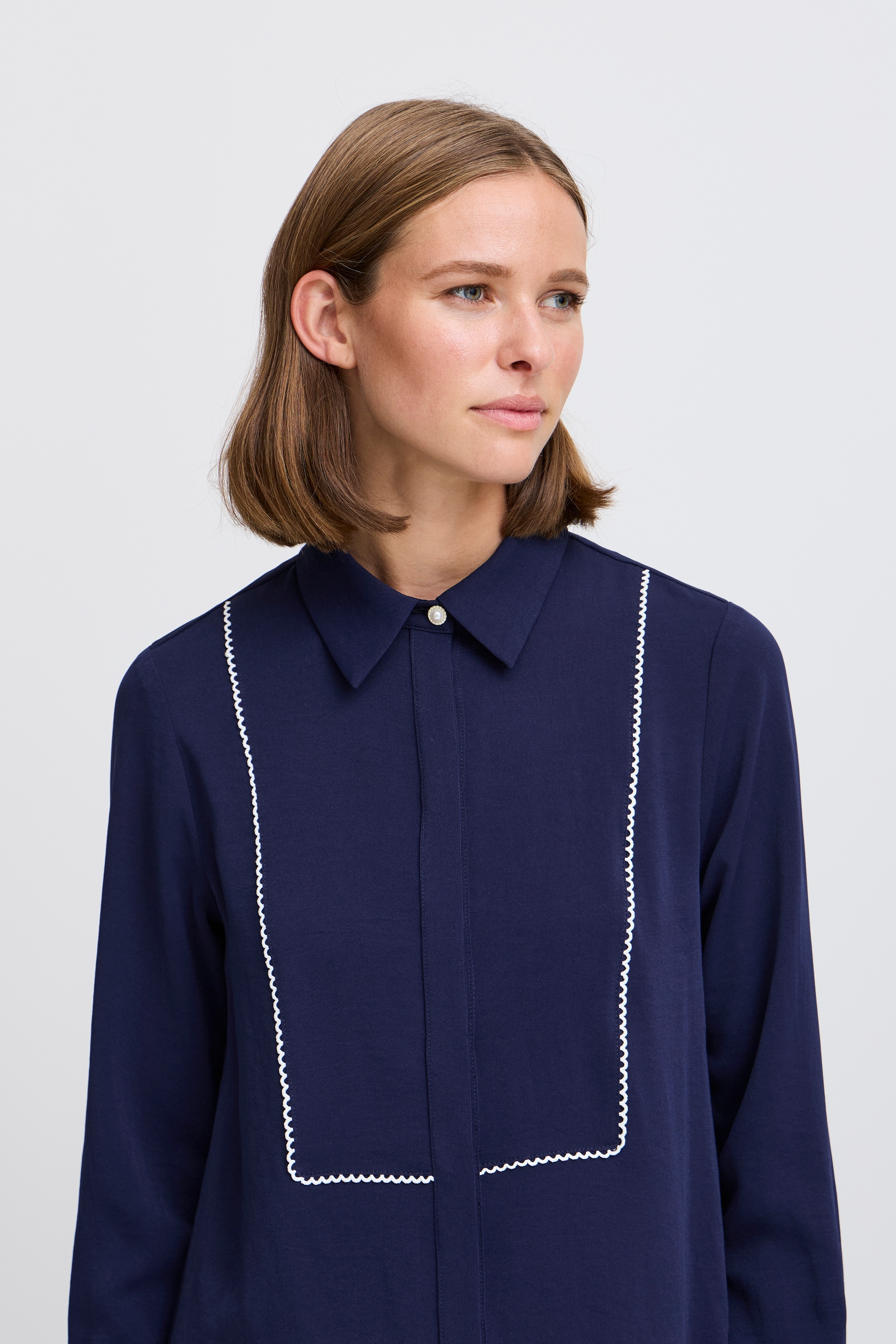 b.young Kurzarmbluse »Damen Kurzarm-Bluse BYIDALINE«