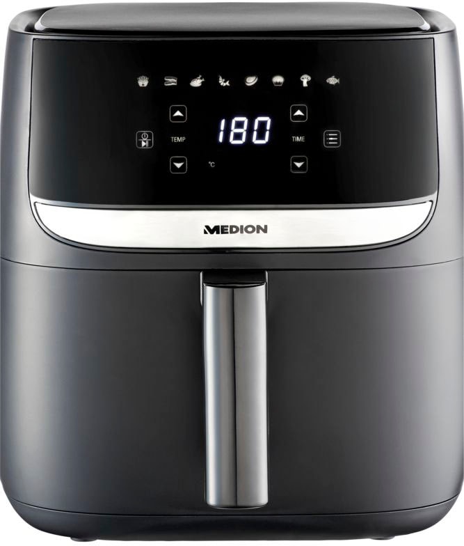 Medion® Heißluftfritteuse »MD 10532«, 1700 W, 8 Automatikprogramme, digitale Bedieneinheit