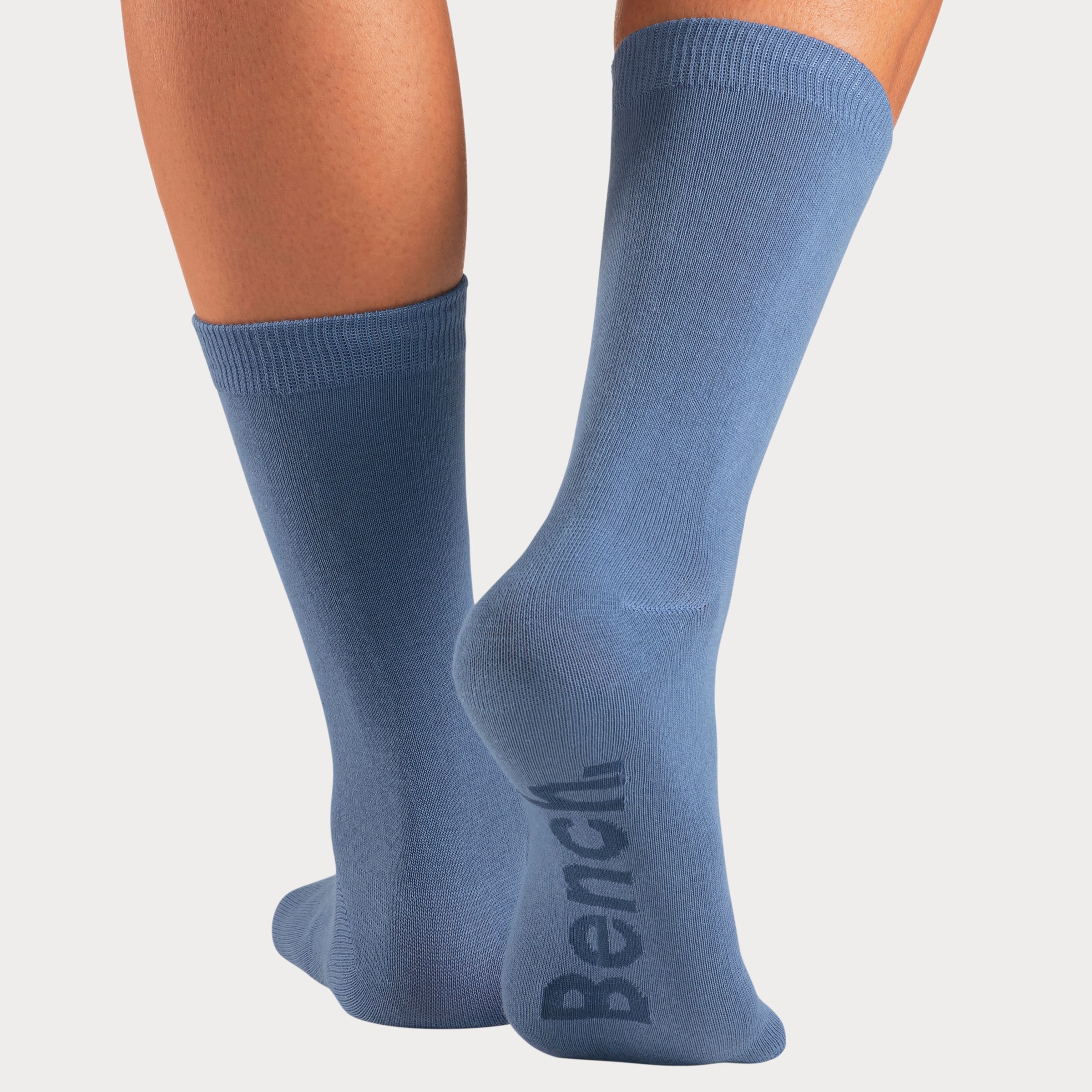 Bench. Socken, (Dose, 4 Paar), mit farbigen Innenbündchen, sortiert in edler Geschenkdose
